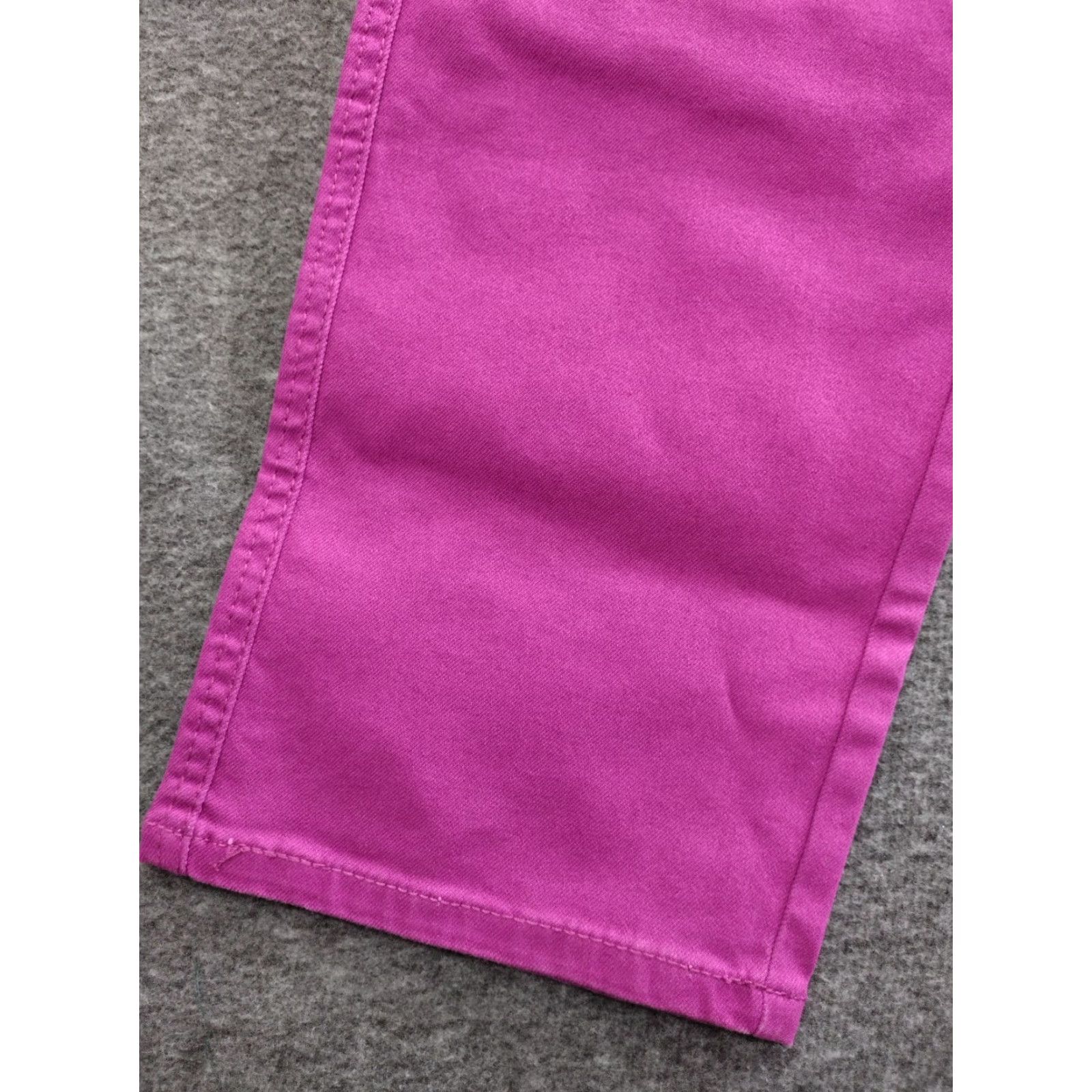 Denime Unbranded Women's Jeans Tapered Denim Pink/Purple 22 Plus Size High Rise 5-Pocket Stretch Denim Jeans Womens Size 40" / US 18 - 6 Thumbnail