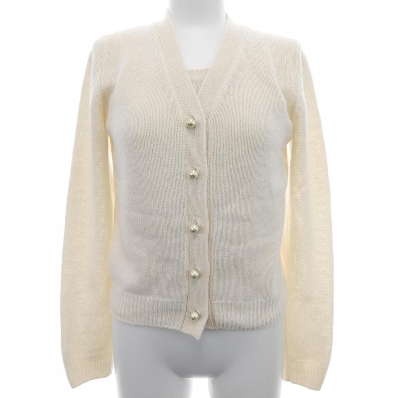 Dior Dior Christian Dior DIOR TRIBALES Cashmere Ensemble Textile Tops 354W01AM082 DUTY FREE for USA Size ONE SIZE - 1 Thumbnail