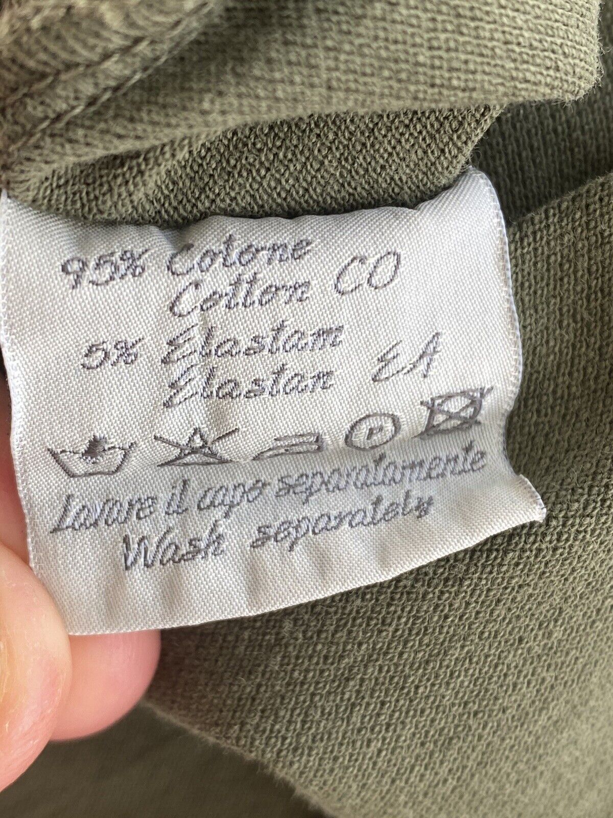 Eidos Napoli Lupo L/S Polo Shirt - Sage Green Size US L / EU 52-54 / 3 - 7 Thumbnail