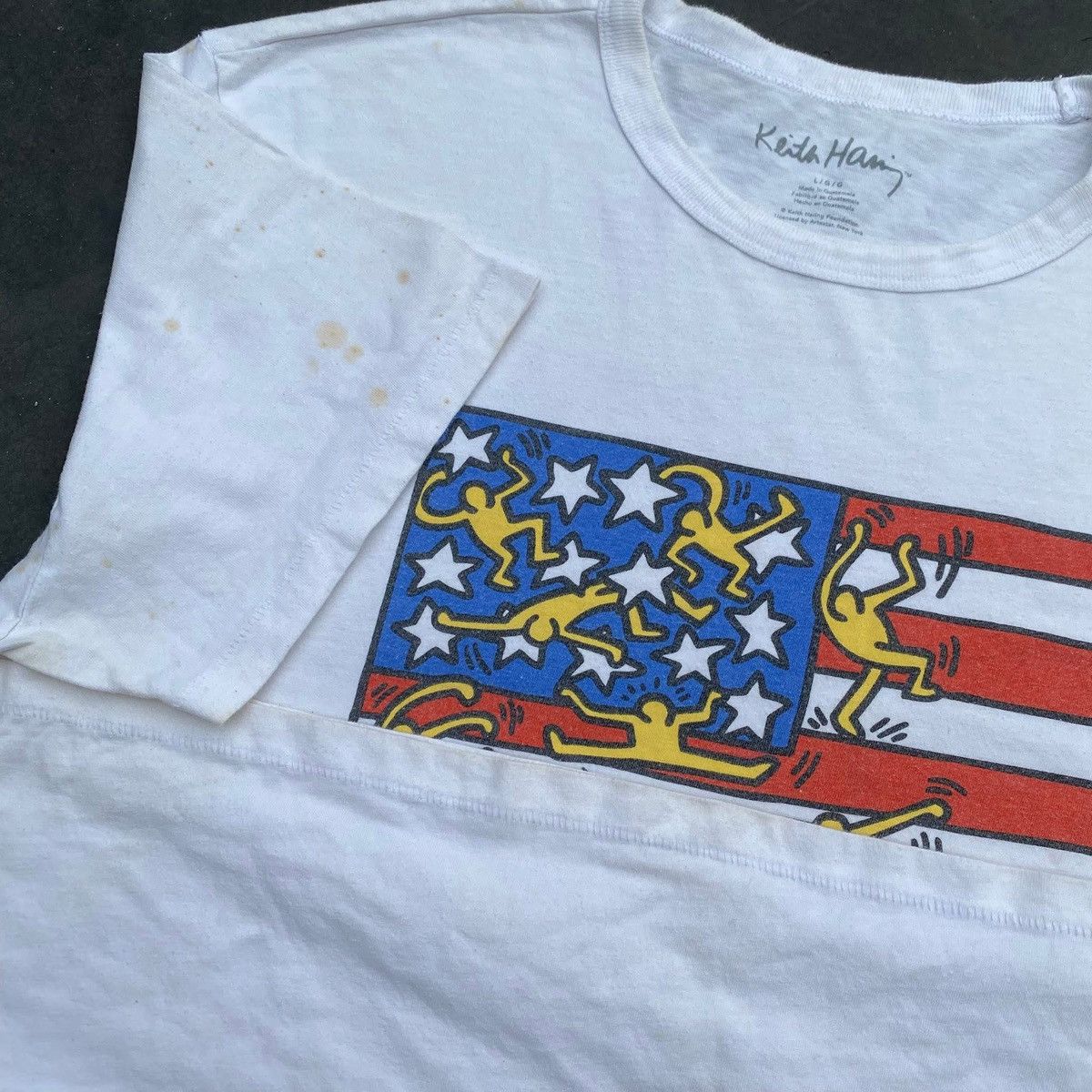 Vintage RARE ‼️ Keith Haring Size US L / EU 52-54 / 3 - 5 Thumbnail