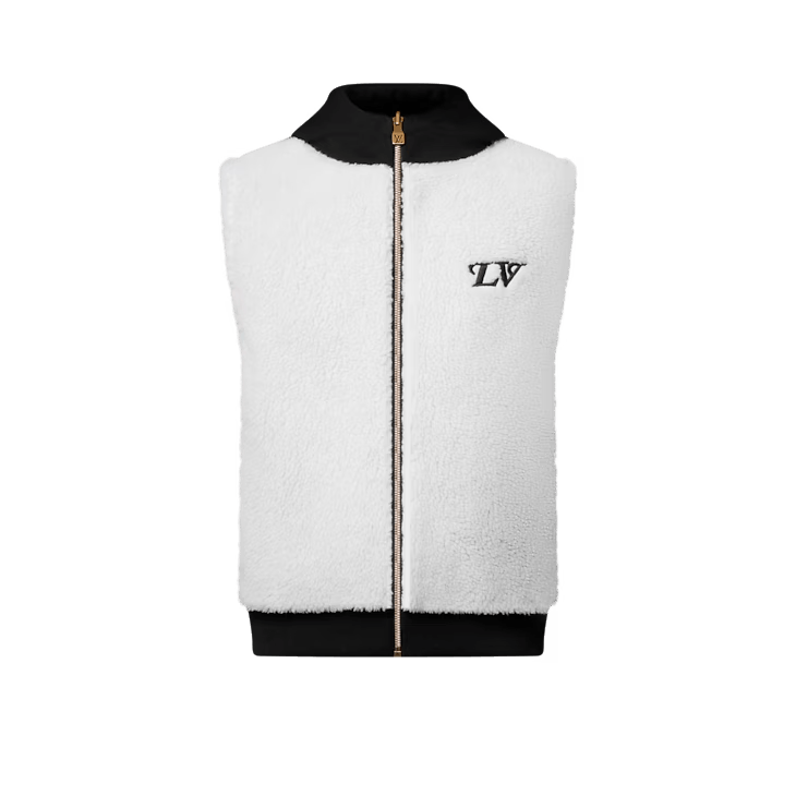 Louis Vuitton Reversible Fleece Gilet Size 46S - 2 Thumbnail