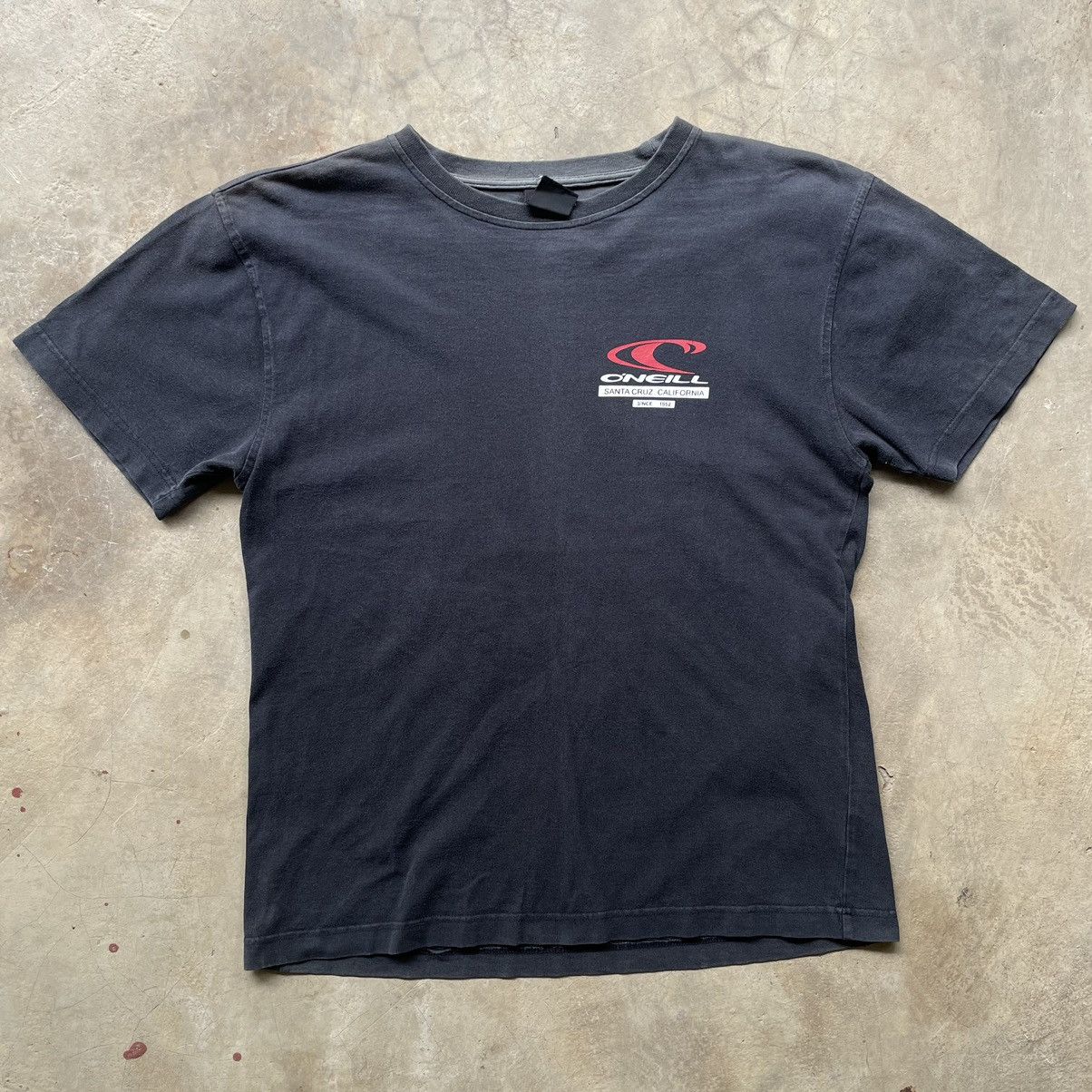 O'Neill 90s O’Neill Vintage Surf Skate Santa Cruz Tee Shirt Faded Size US S / EU 44-46 / 1 - 4 Thumbnail