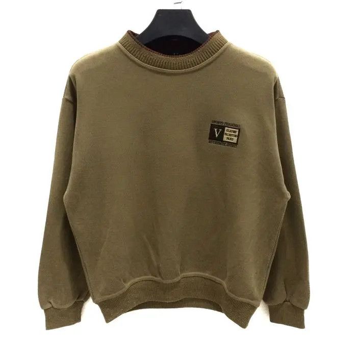 Vintage Vintage Claudio Valentino Sweatshirt Size US M / EU 48-50 / 2 - 1 Thumbnail