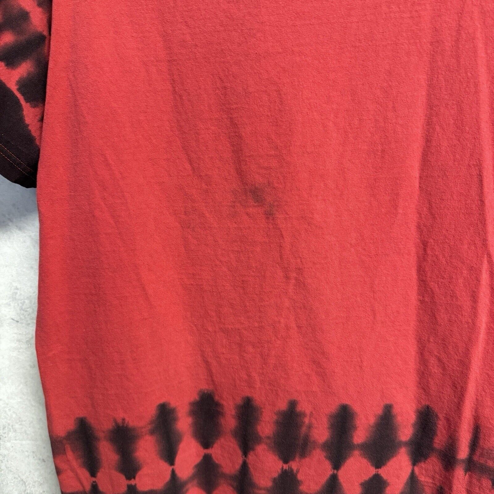 Vintage Vintage Y2K Tribal Rose T Shirt Adult XL Red Tie Dye Short S Size US XL / EU 56 / 4 - 6 Thumbnail