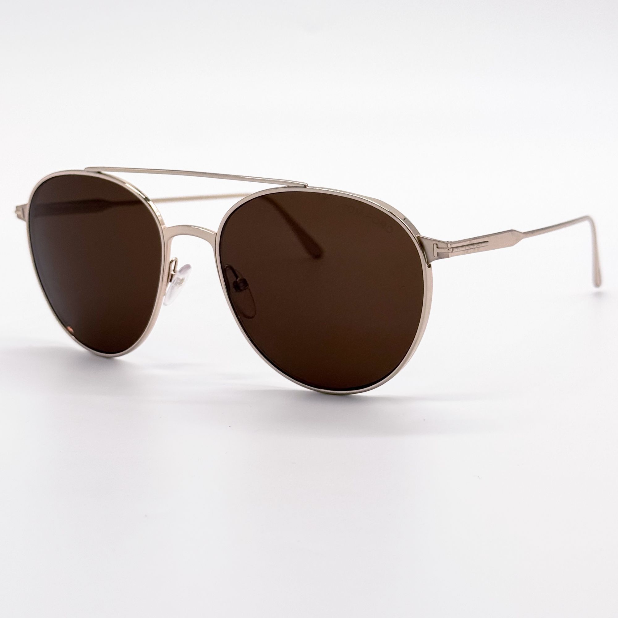 Tom Ford NEW TOM FORD TOMASSO SUNGLASSES TF691 28E GOLD FT0691 Size ONE SIZE - 3 Thumbnail