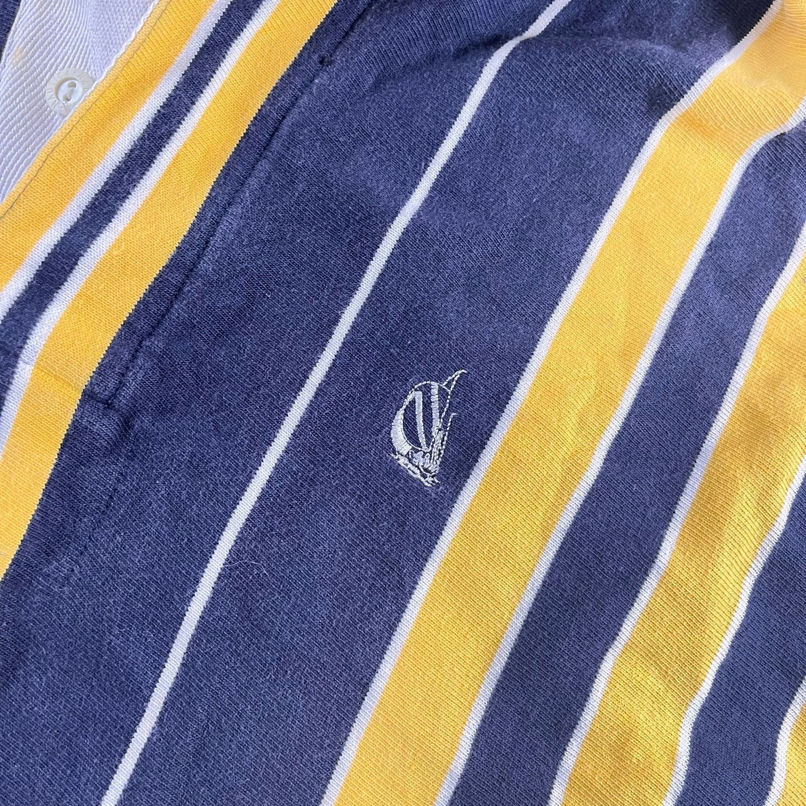 Nautica Vintage polo rugby, long sleeve shirt Size US L / EU 52-54 / 3 - 4 Thumbnail