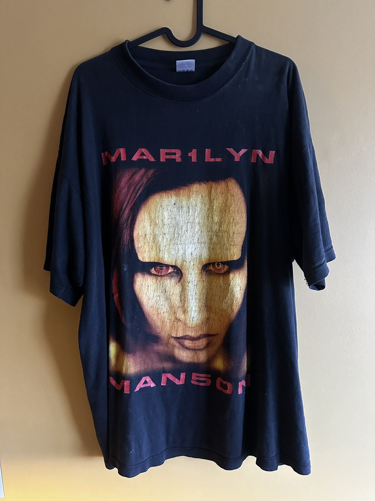Band Tees × Vintage Marilyn Manson Bigger Than Satan 1999 BG | Grailed 