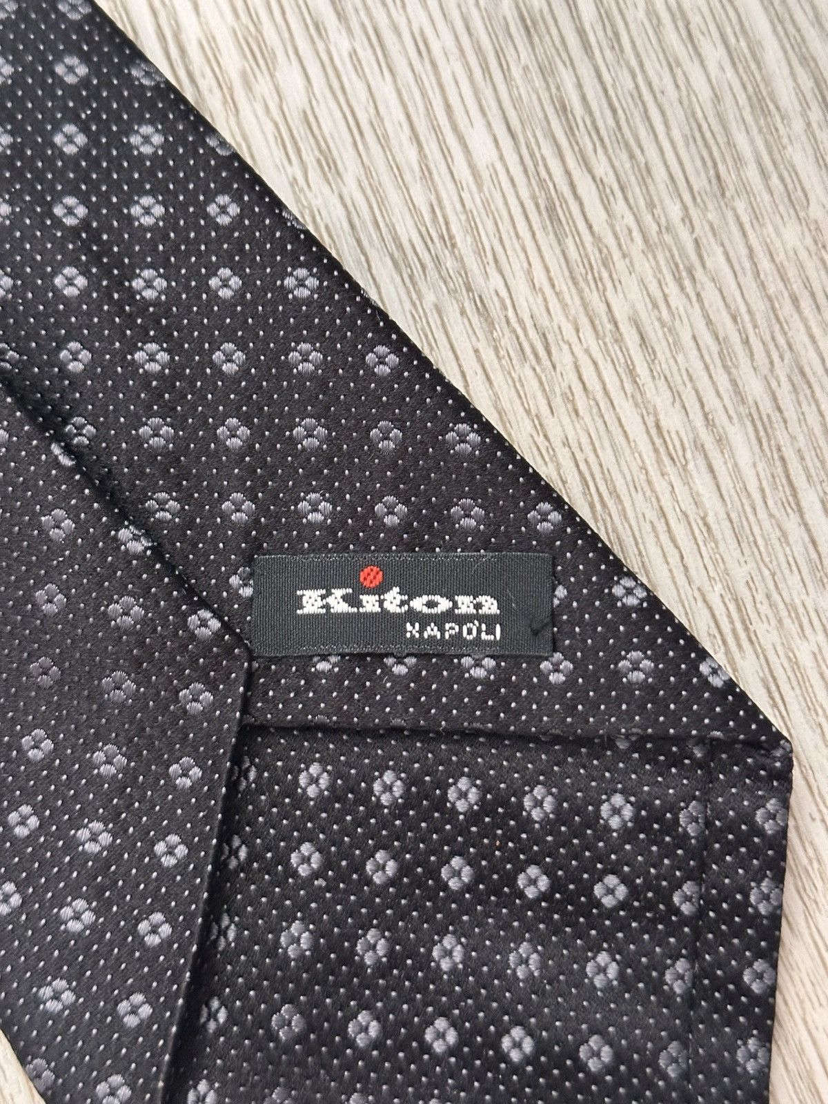 Kiton Kiton Napoli Black Tie Size ONE SIZE - 5 Thumbnail