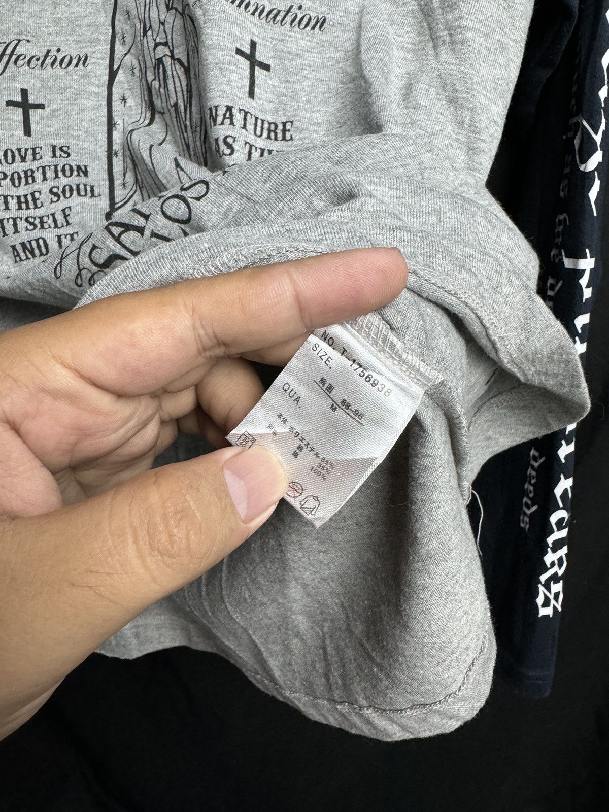 Hysteric Glamour × If Six Was Nine × Japanese Brand Wing Spread Virgin Mary Poem Long Sleeve Size US M / EU 48-50 / 2 - 9 Thumbnail