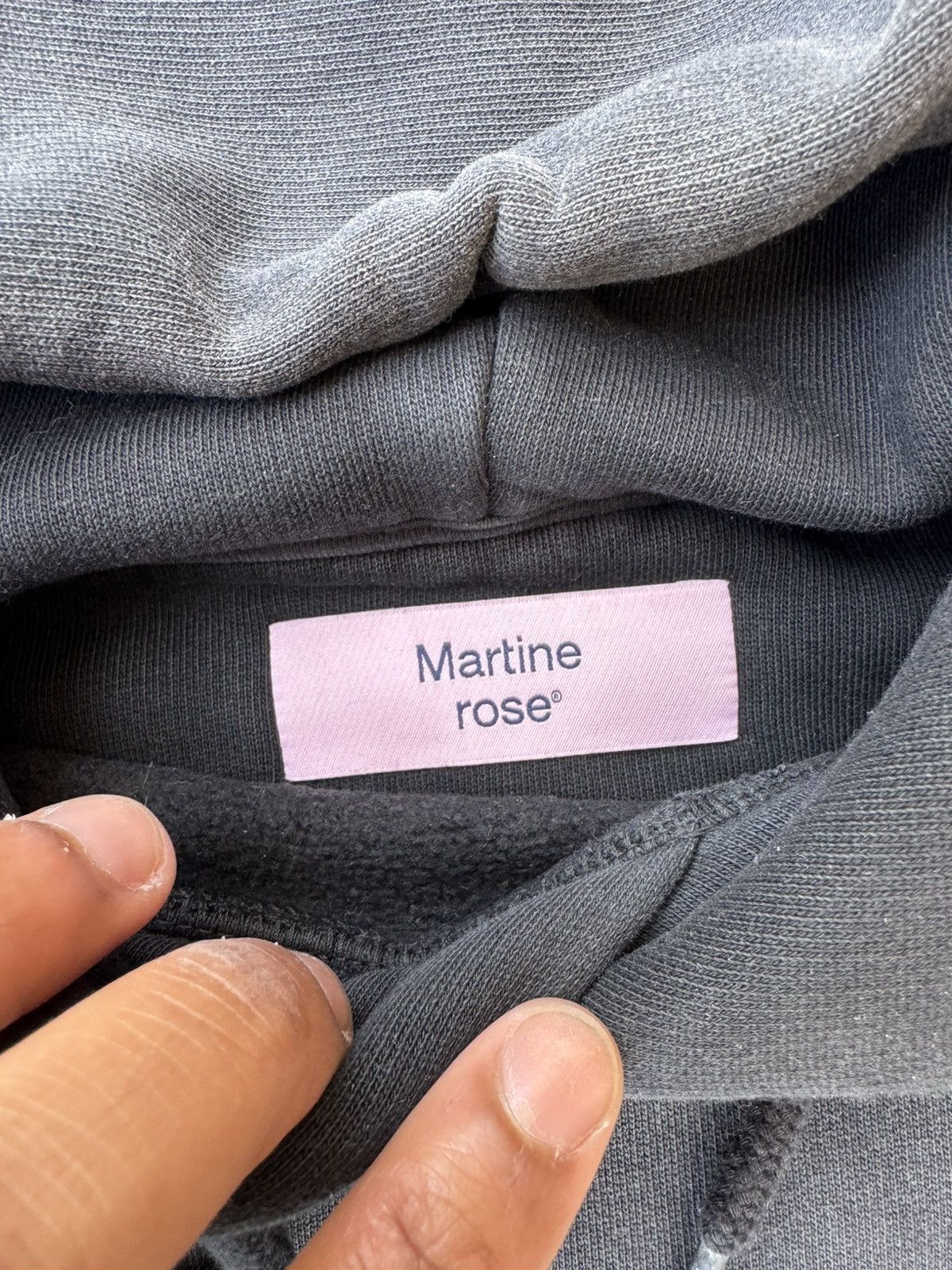 Martine Rose Martine Rose Upside Down Logo Hoodie Size US M / EU 48-50 / 2 - 2 Thumbnail