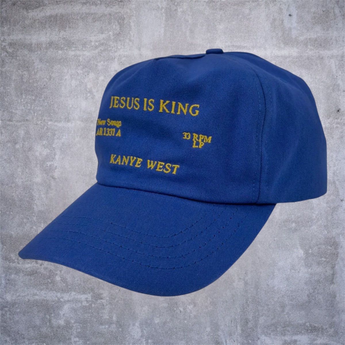 Kanye West Kanye West Jesus Is King Hat Blue Size ONE SIZE - 2 Thumbnail