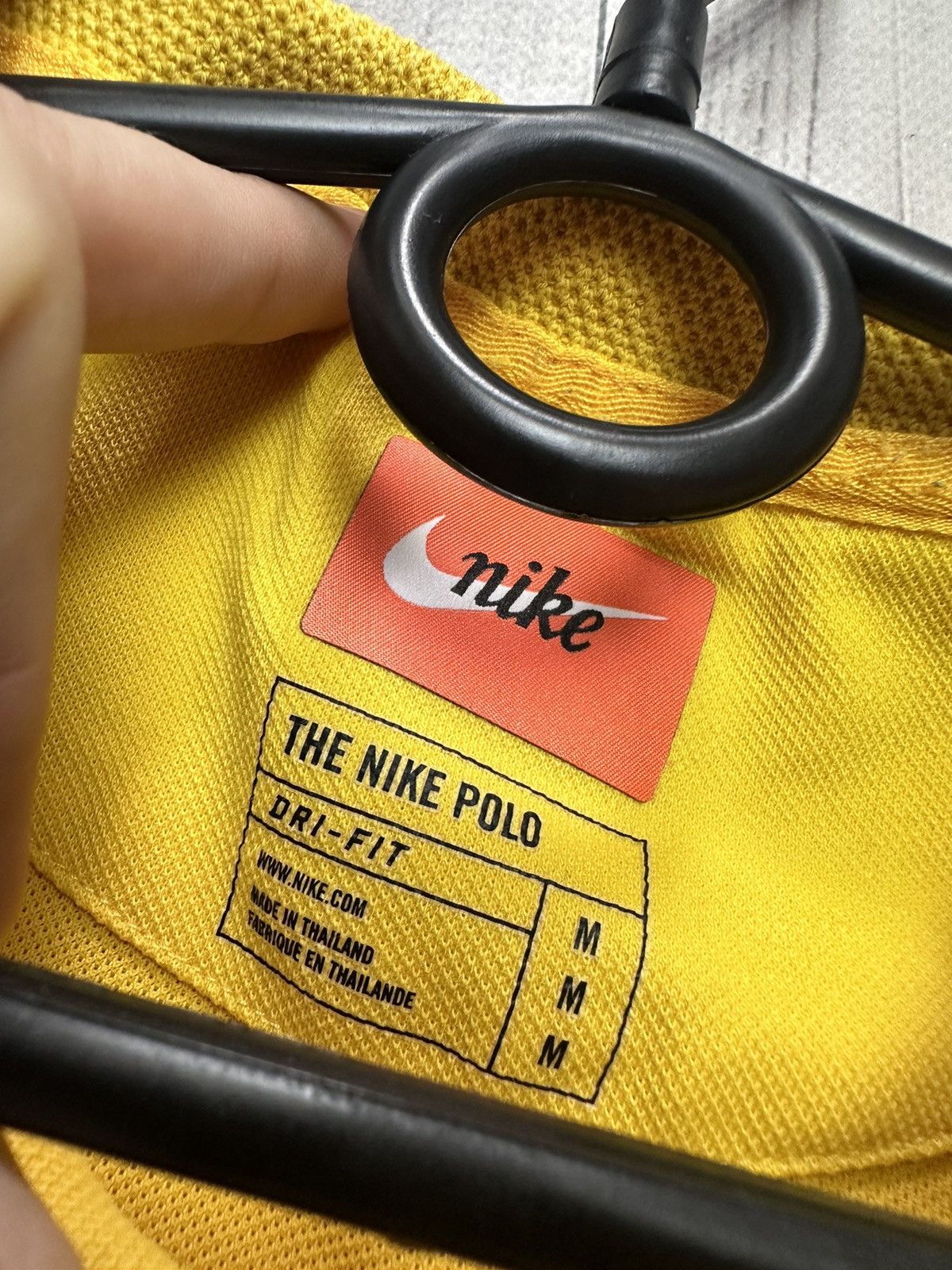 Nike × Vintage Nike Barcelona soccer polo yellow size M Size US M / EU 48-50 / 2 - 5 Thumbnail