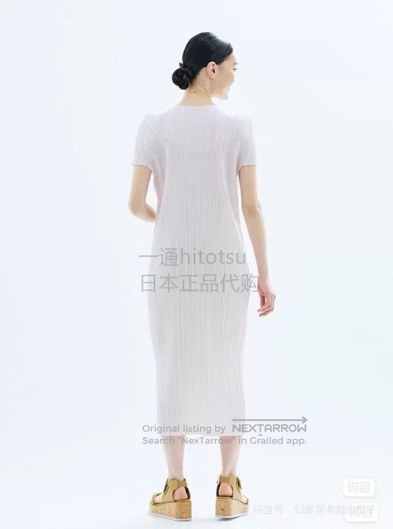Issey Miyake Issey Miyake Diagonal Tie Chest Dress Size L / US 10 / IT 46 - 5 Thumbnail
