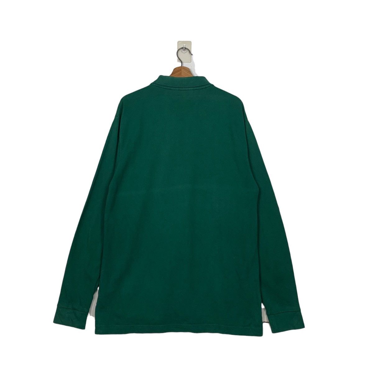 Kappa Vintage KAPPA Green Long Sleeve Polo Shirt #2609-C117 Size US XL / EU 56 / 4 - 8 Thumbnail