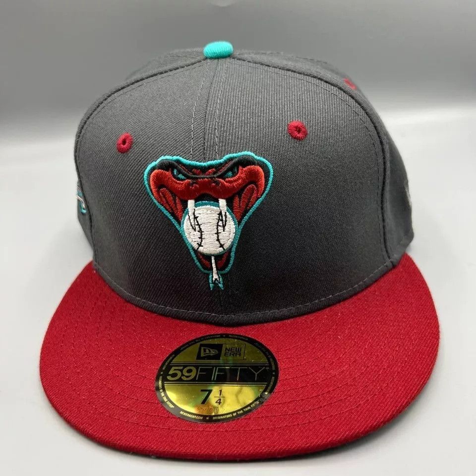 New Era Arizona Diamondbacks Hat Men 7 1/4 59Fifty New Era Fitted Size ONE SIZE - 8 Thumbnail