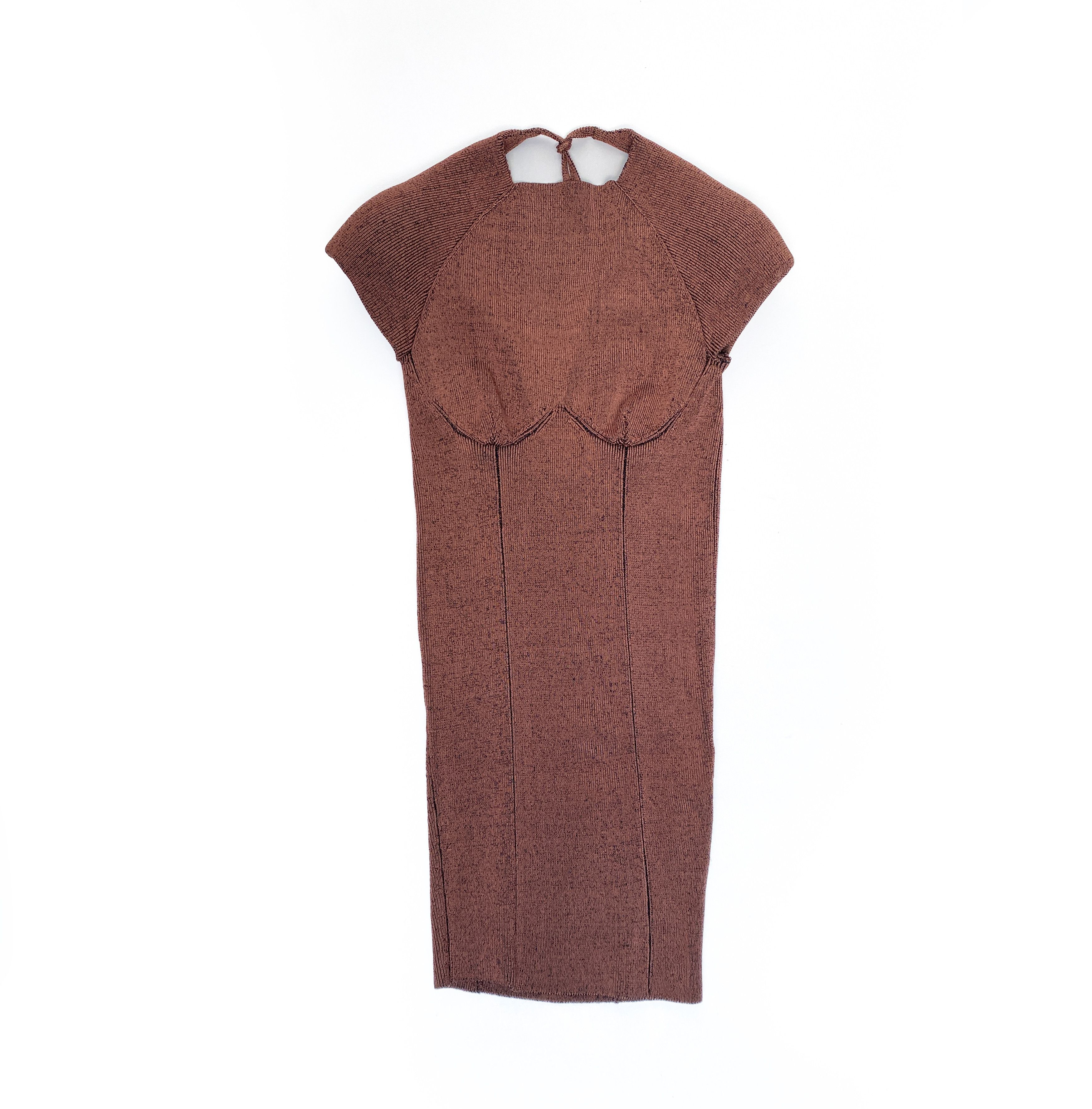 ISA BOULDER ISA BOULDER Brown Shield Dress Size S / US 4 / IT 40 - 4 Thumbnail
