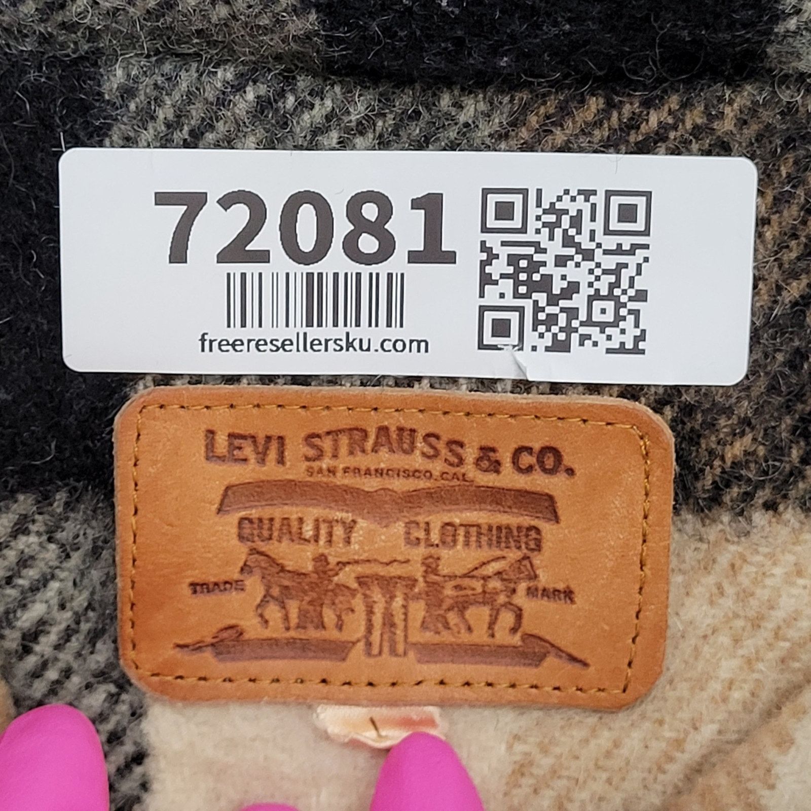 Levi's Vintage 70s LEVIS Barn Jacket Womens XL 22x26 Blanket-Lined Size XL / US 12-14 / IT 48-50 - 8 Thumbnail