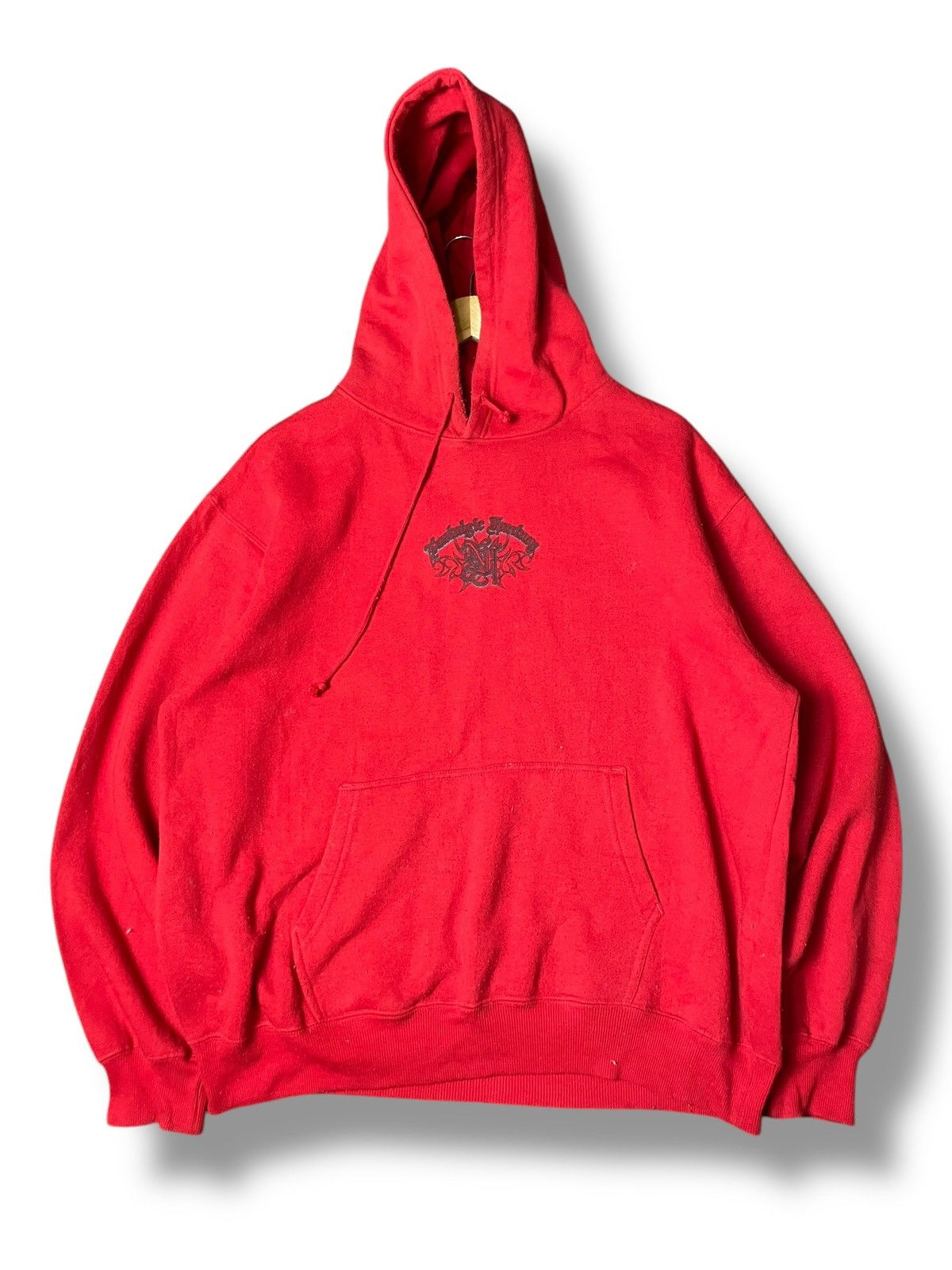 Japanese Brand × Vintage NOSTALGIC Gothic Cross Print Pullover Hoodie (80) Size US L / EU 52-54 / 3 - 2 Thumbnail