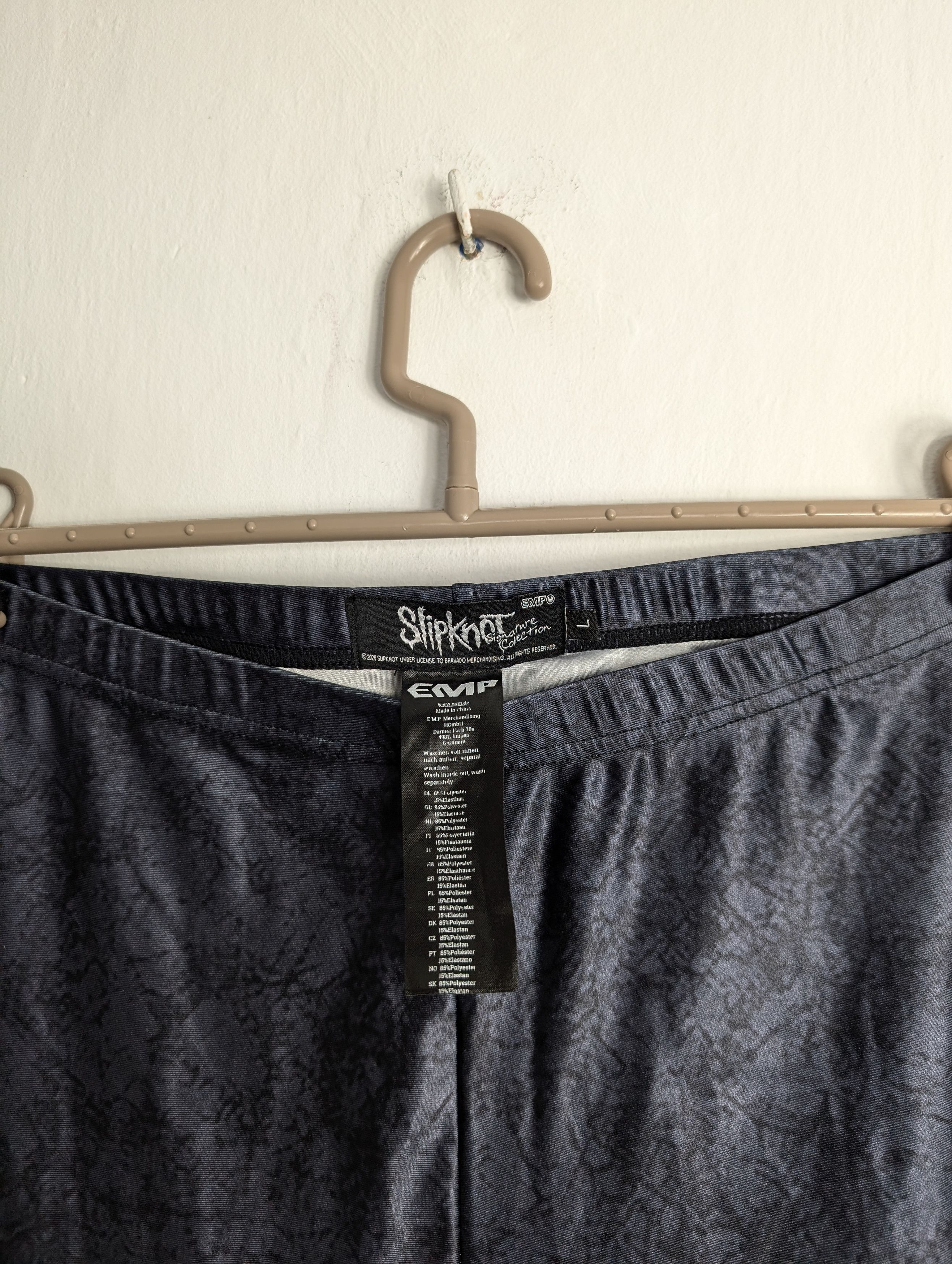 Band Tees × Slipknot Slipknot Leggings Heavy Metal Band Emp Signature Size 30" / US 8 / IT 44 - 4 Thumbnail