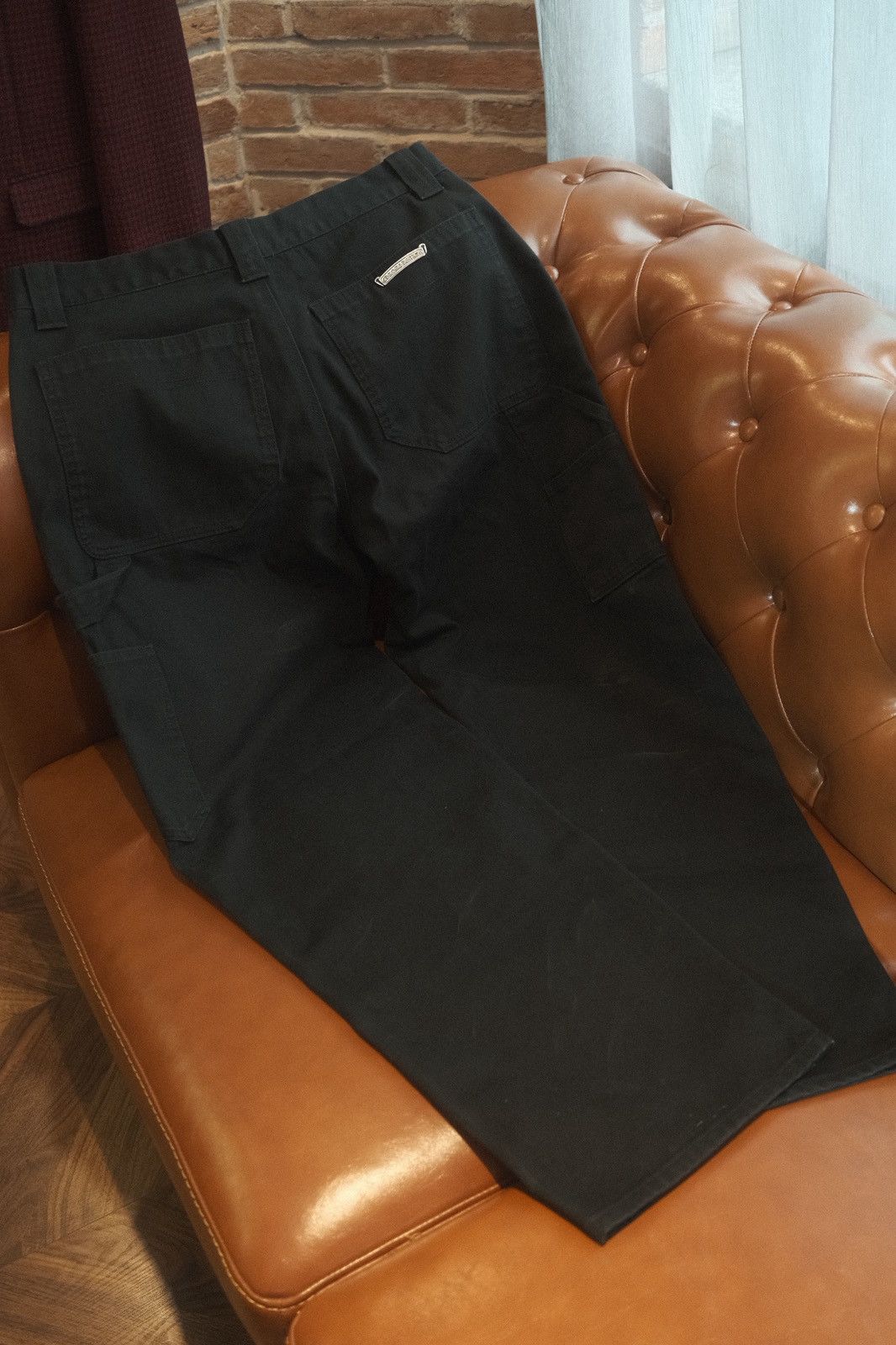 Chrome Hearts Chrome Hearts Carpenter Double Knee “Black” Size US 34 / EU 50 - 2 Thumbnail