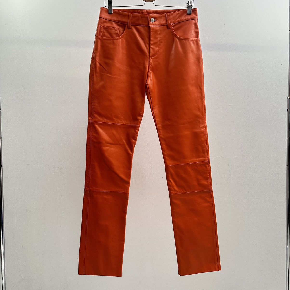 Maison Margiela Leather Pants | Grailed