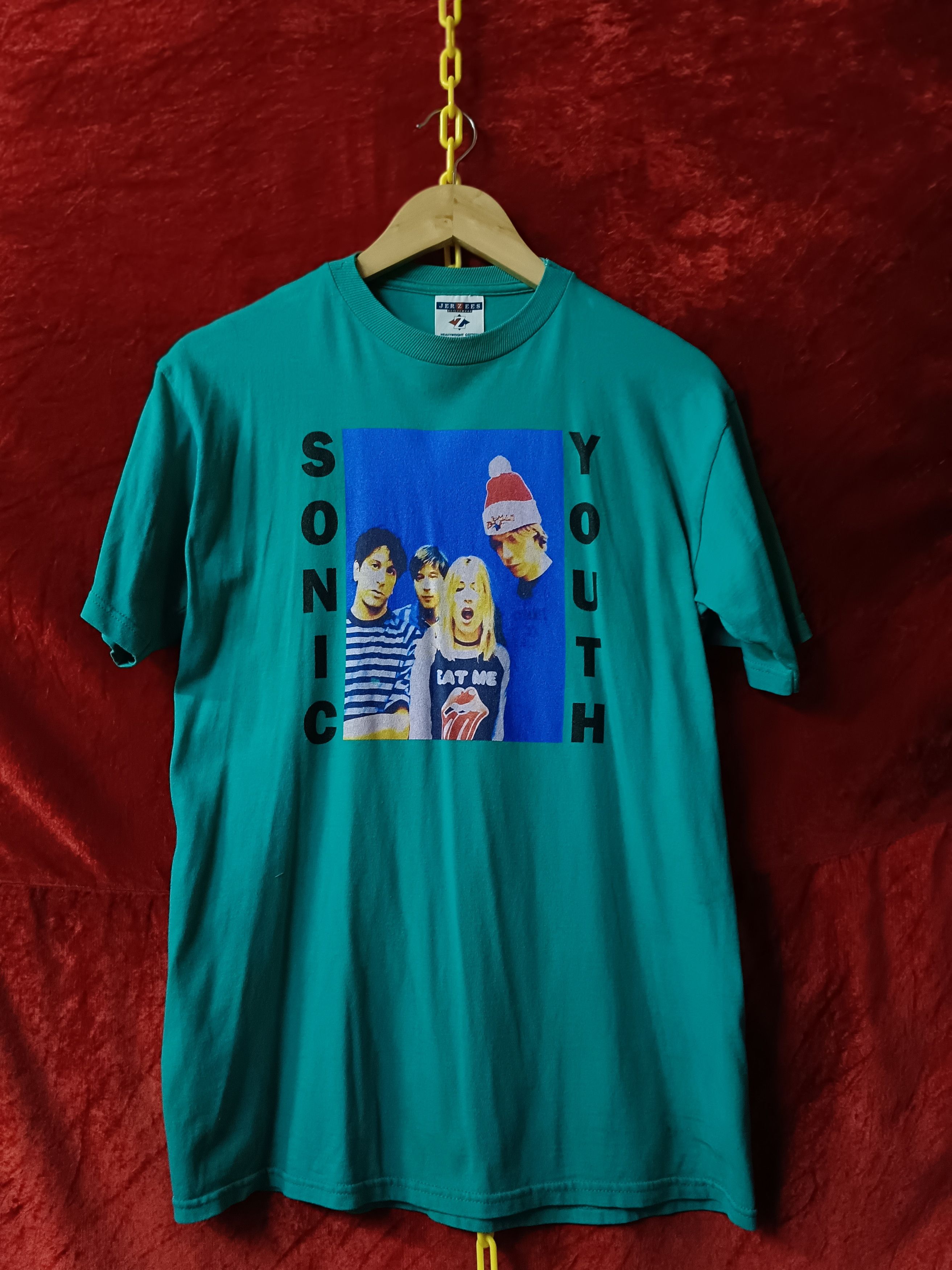 Band Tees 90s American Rock Band Sonic Youth Line Up Photo Tee Size US M / EU 48-50 / 2 - 10 Thumbnail