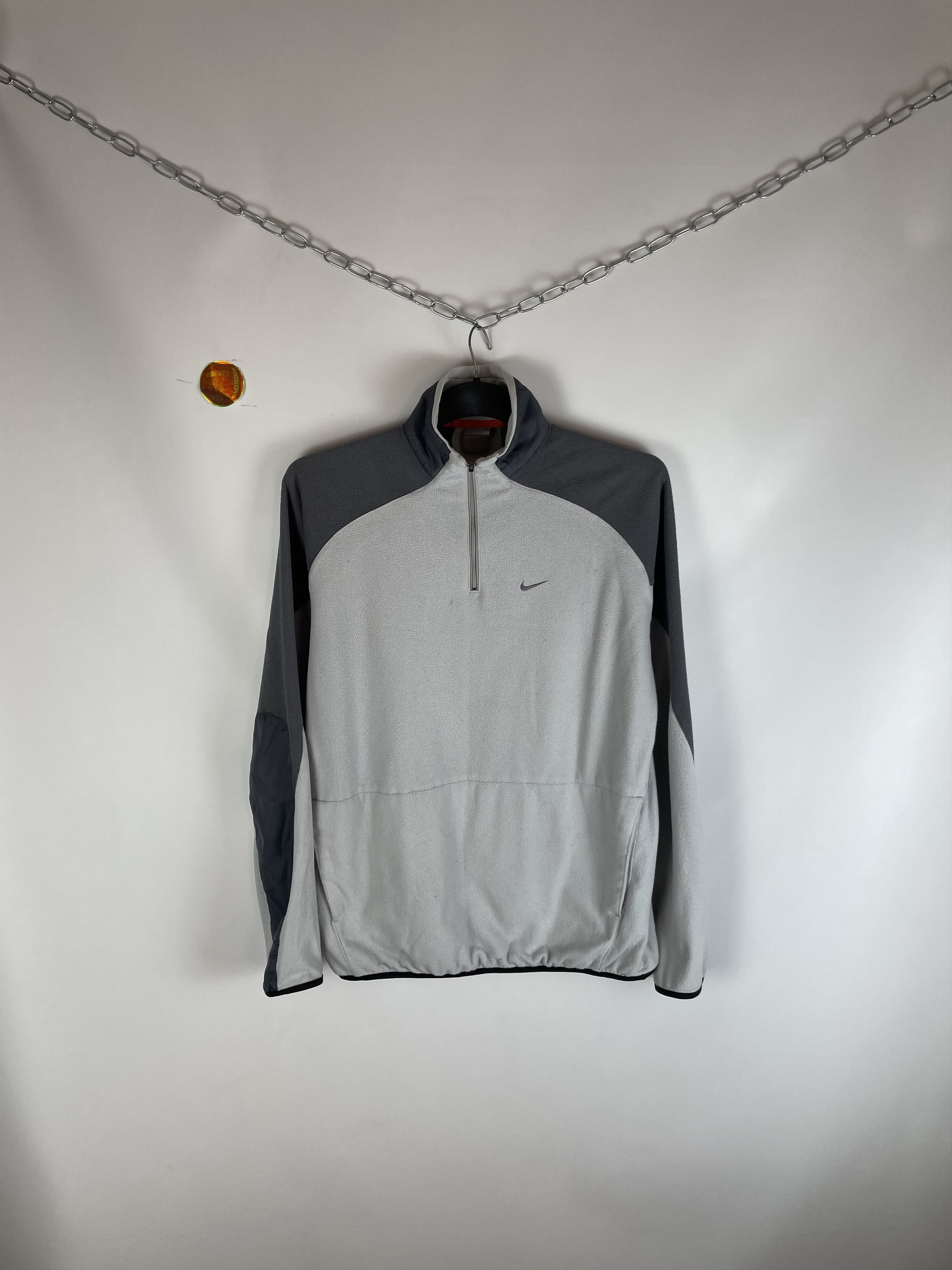 Nike 90s Nike Vintage Fleece 1/4 zip Size US L / EU 52-54 / 3 - 1 Thumbnail