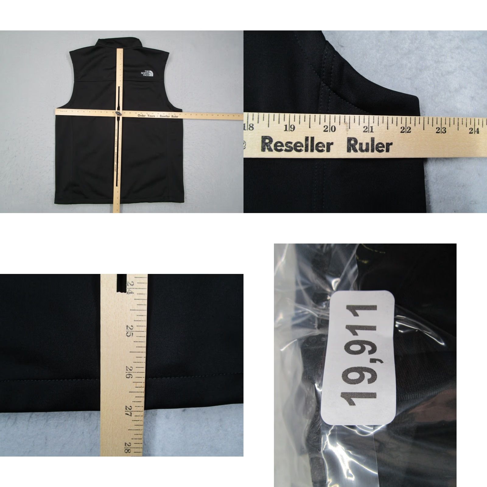 The North Face The North Face Vest Mens Large Black Ridgeline Windwall Full Zip Work Hike Camp Size US L / EU 52-54 / 3 - 8 Thumbnail