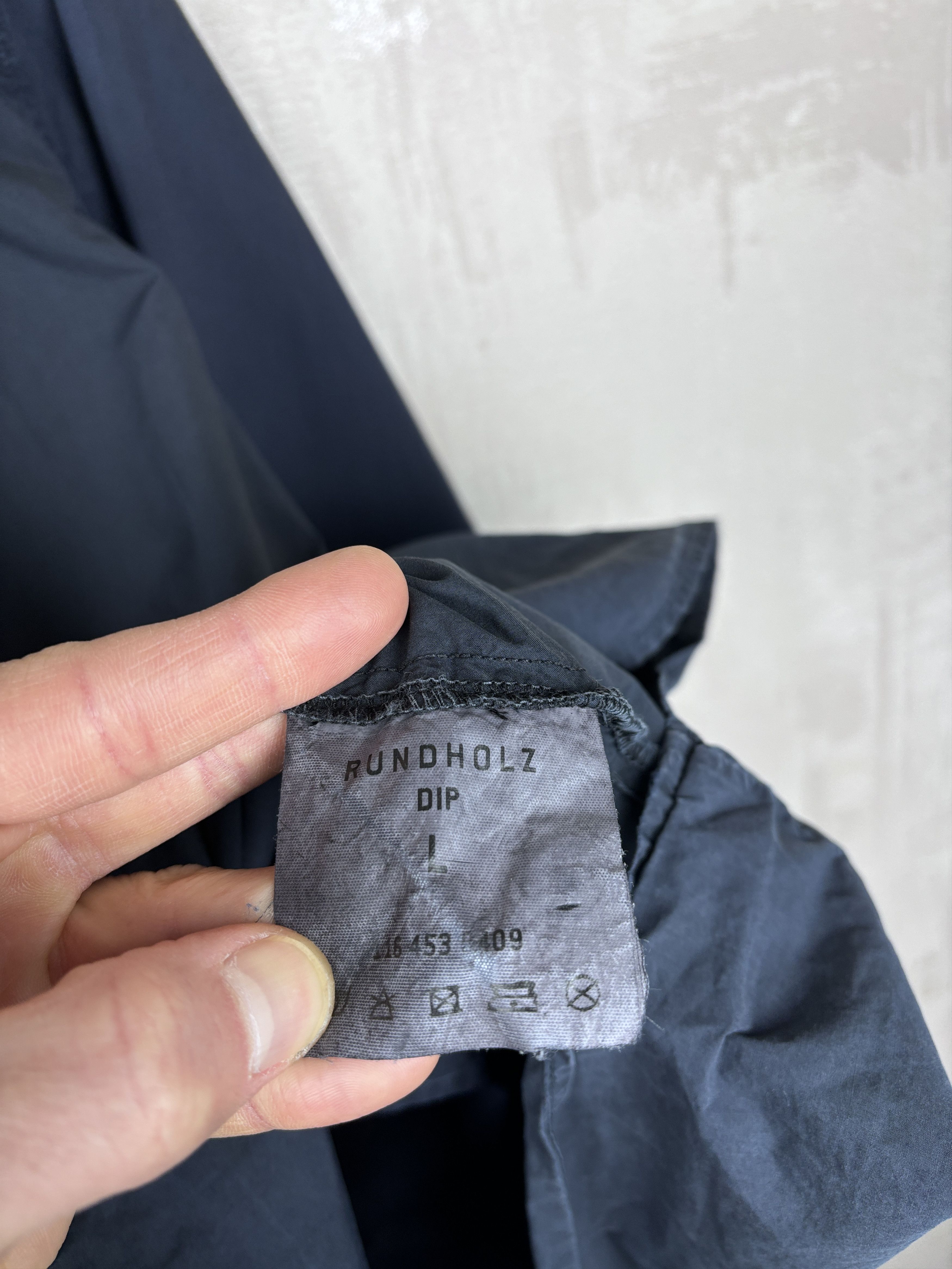 Rundholz Rundholz Dip Long Sleeve Shirt Faded Color Navy Blue Size US L / EU 52-54 / 3 - 15 Thumbnail