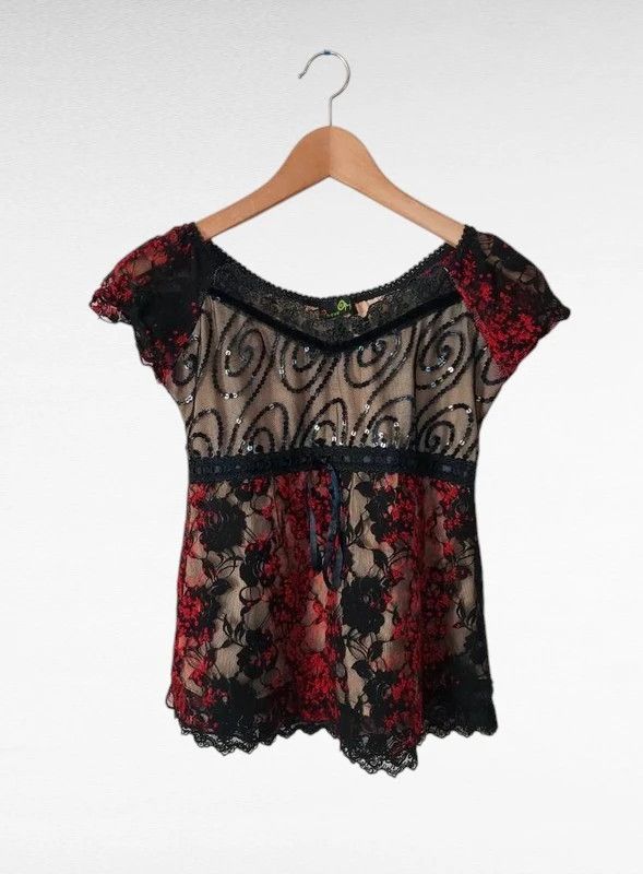 Vintage Vintage lace top 10 Size M / US 6-8 / IT 42-44 - 5 Thumbnail