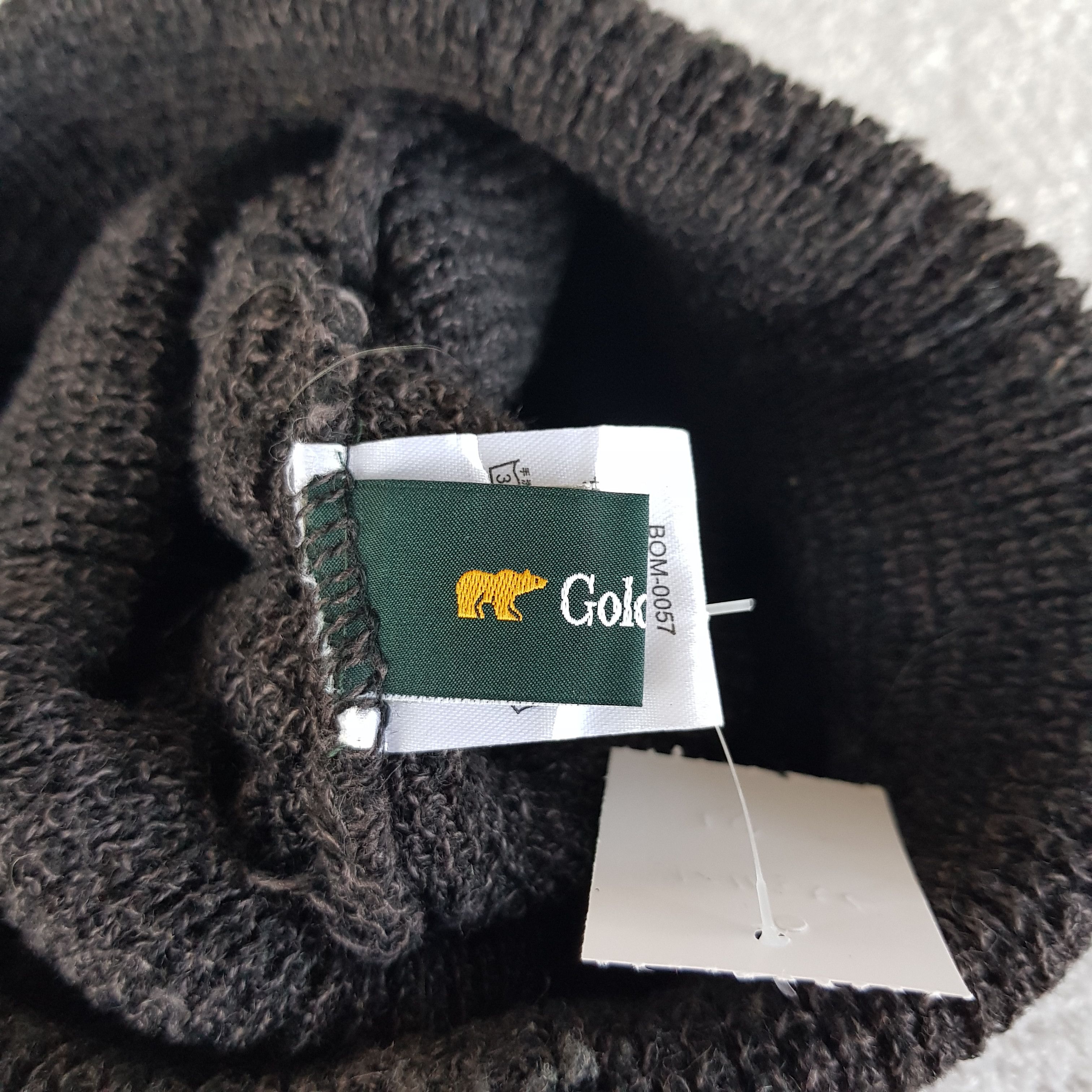 Golden Bear Vintage Golden Bear Beanie 90s Knitted Snow Caps Hats Size ONE SIZE - 6 Thumbnail