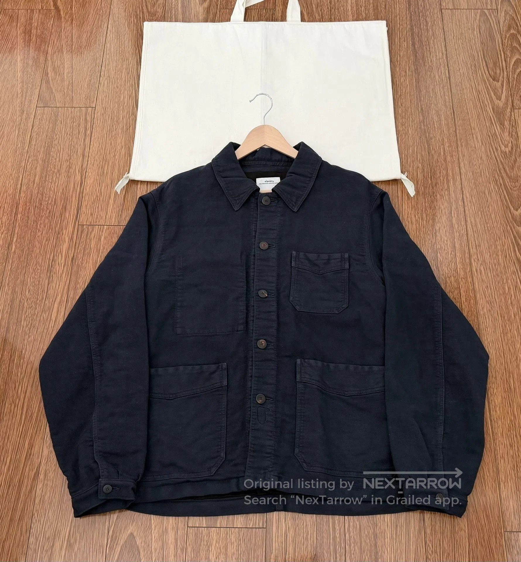 Visvim Visvim Travail Coverall Moleskin Jacket. Size US L / EU 52-54 / 3 - 4 Thumbnail