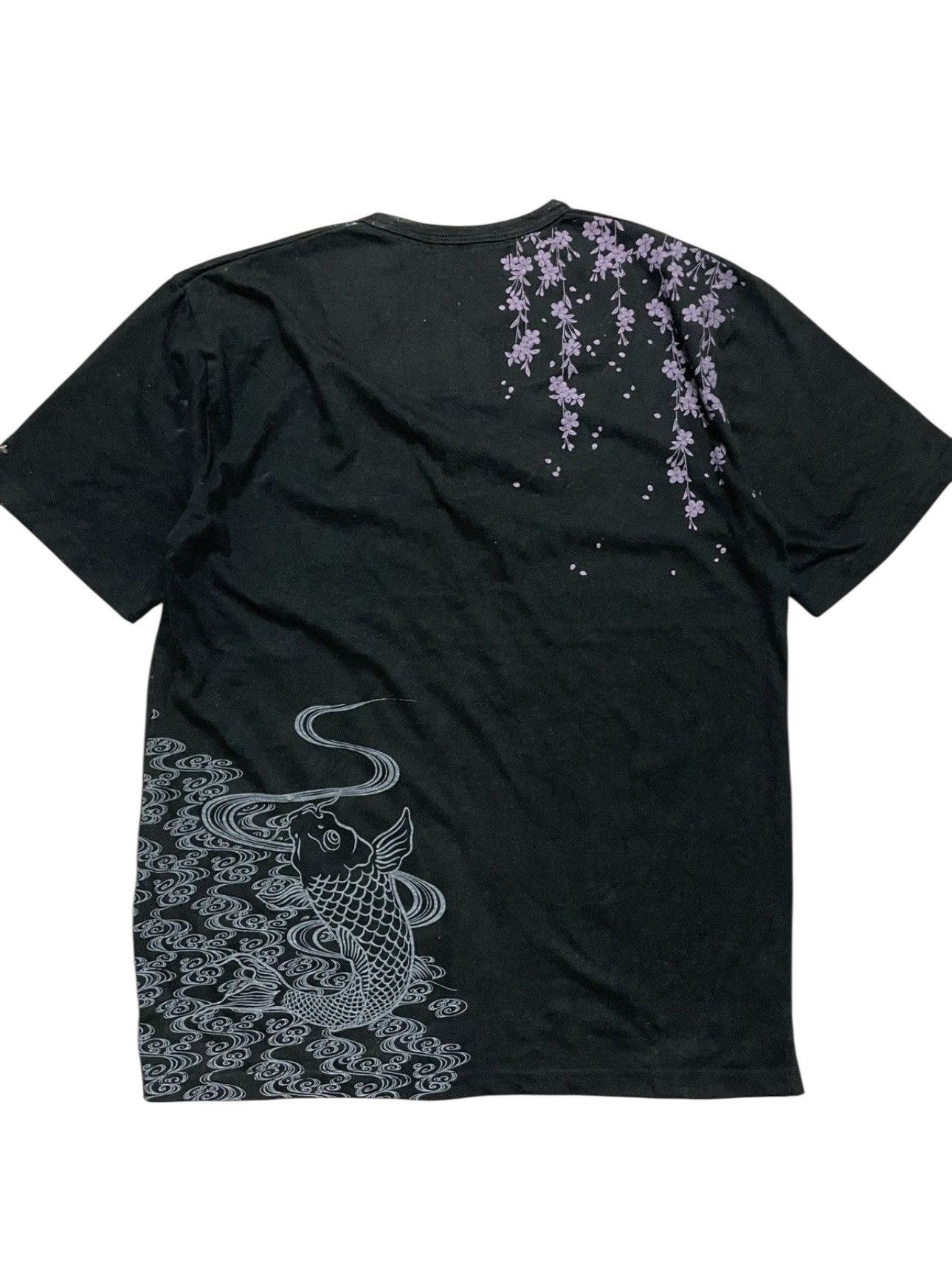Seditionaries Rare Super Koi Karakuri Style Sakura Embroidery Tshirt Size US M / EU 48-50 / 2 - 1 Thumbnail