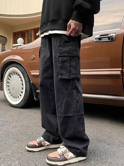 Japanese Brand Light Green High Street Vintage Loose Casual Pants Size US 33 - 8 Thumbnail