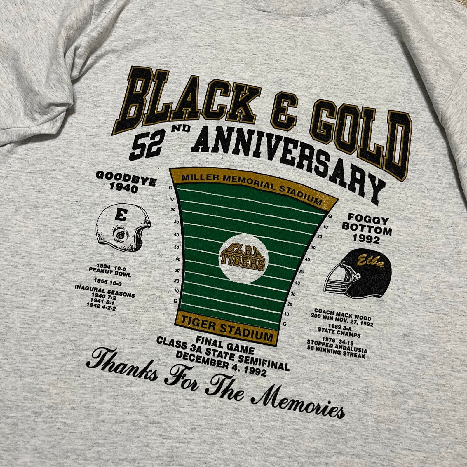 Other Vintage Black And Gold 3A Football Champs Graphic Shirt L Size US L / EU 52-54 / 3 - 4 Thumbnail