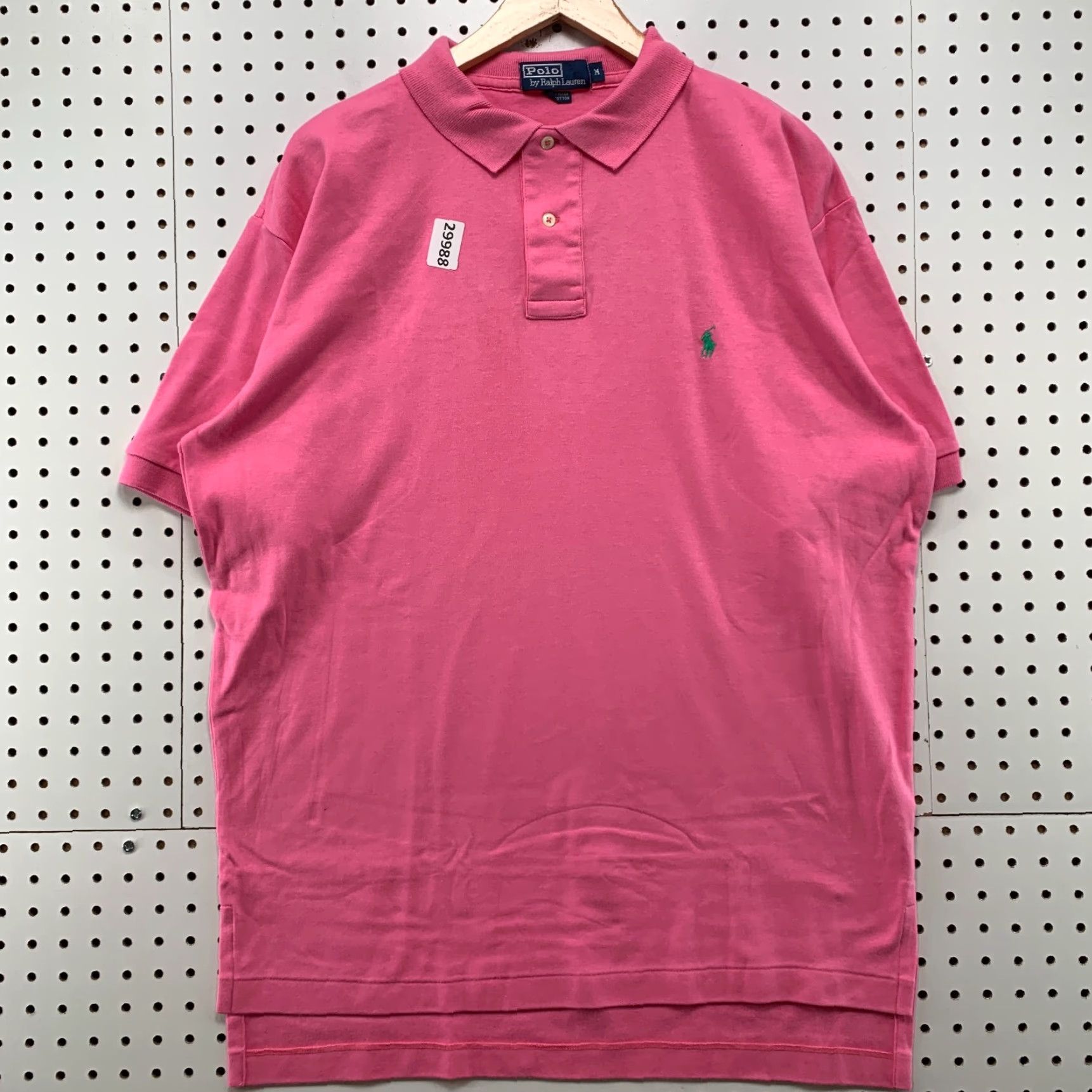 Polo Ralph Lauren VINTAGE Polo Ralph Lauren Polo Shirt Mens M Green Pony 25.5x32 Shirt Polo Ralph Lauren Mens M Green Pony 25.5x32 Size US M / EU 48-50 / 2 - 2 Thumbnail