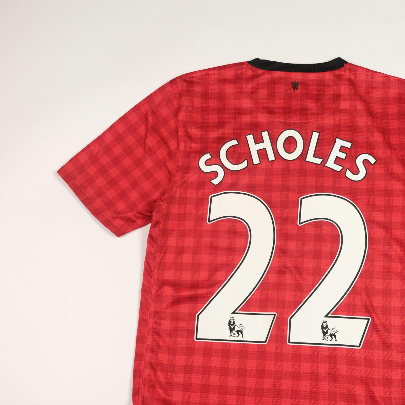 Nike 2012/13 Manchester United Home Shirt Scholes (S/M) Size ONE SIZE - 4 Thumbnail