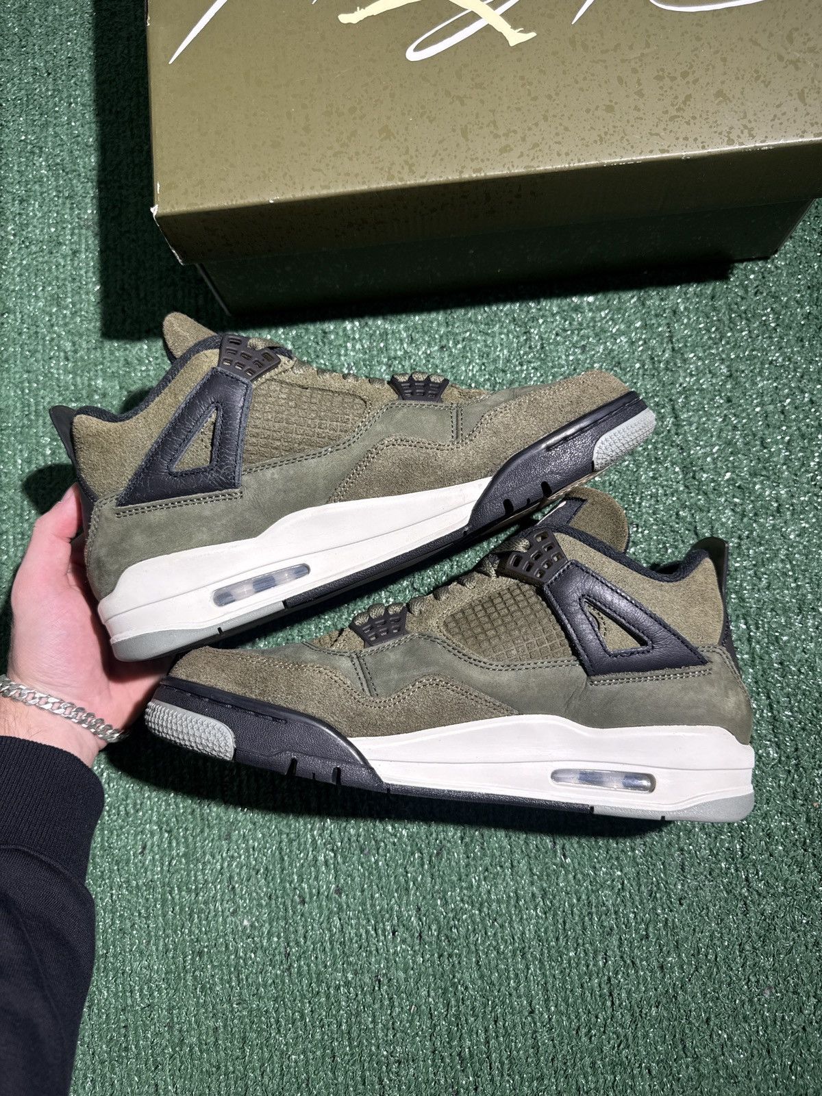 Jordan Brand Jordan 4 craft medium olive Size US 9 / EU 42 - 4 Thumbnail