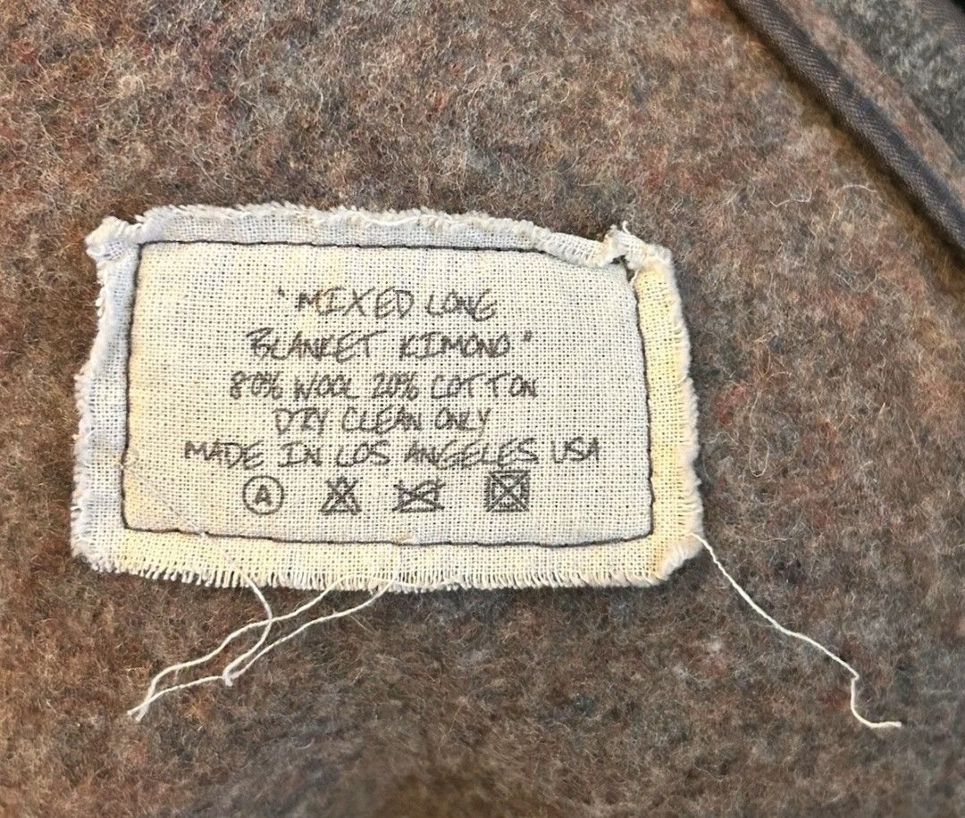 Greg Lauren Mixed Long Blanket Kimono Size US XL / EU 56 / 4 - 6 Thumbnail
