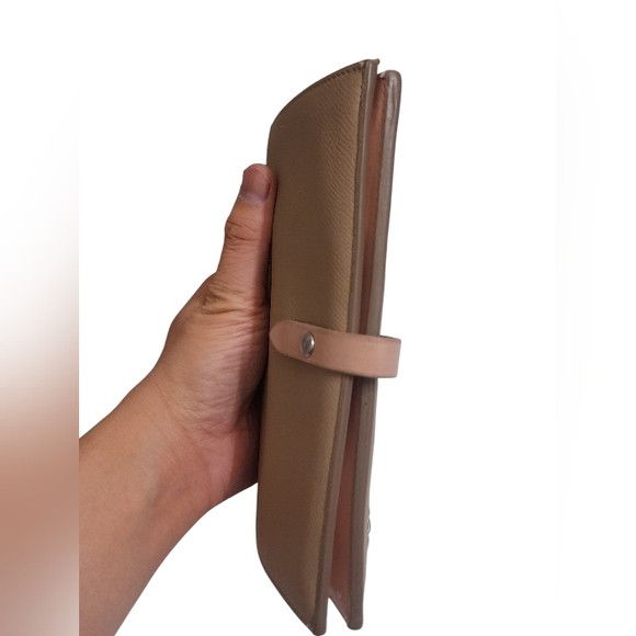 Celine Celine - LARGE STRAP WALLET IN GRAINED CALFSKIN i Size ONE SIZE - 3 Thumbnail