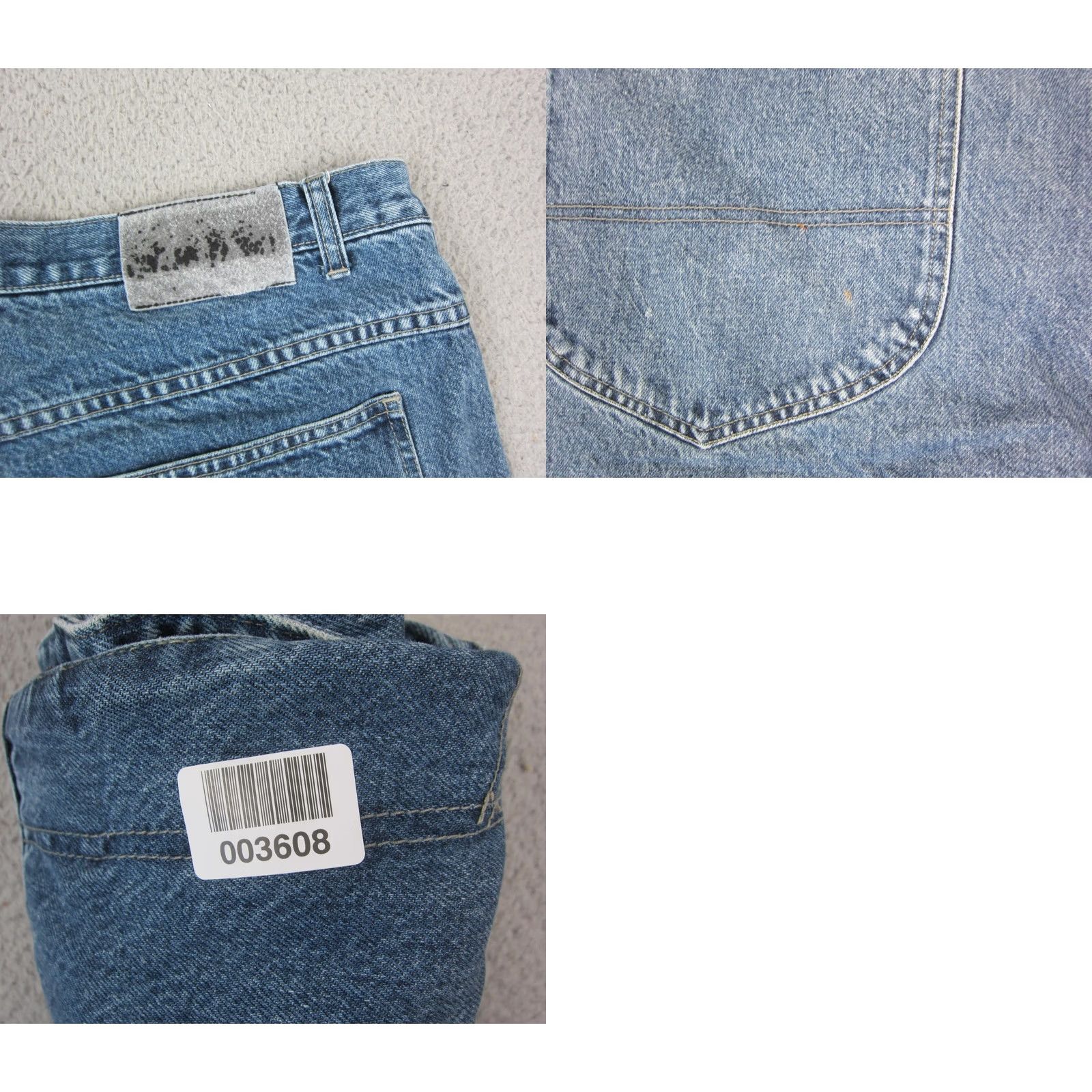 Denime VINTAGE Girbaud Shorts Mens 42 Blue Marithe Francois Denim Baggy Jorts Loose 90s Y2K Size US 42 / EU 58 - 10 Thumbnail