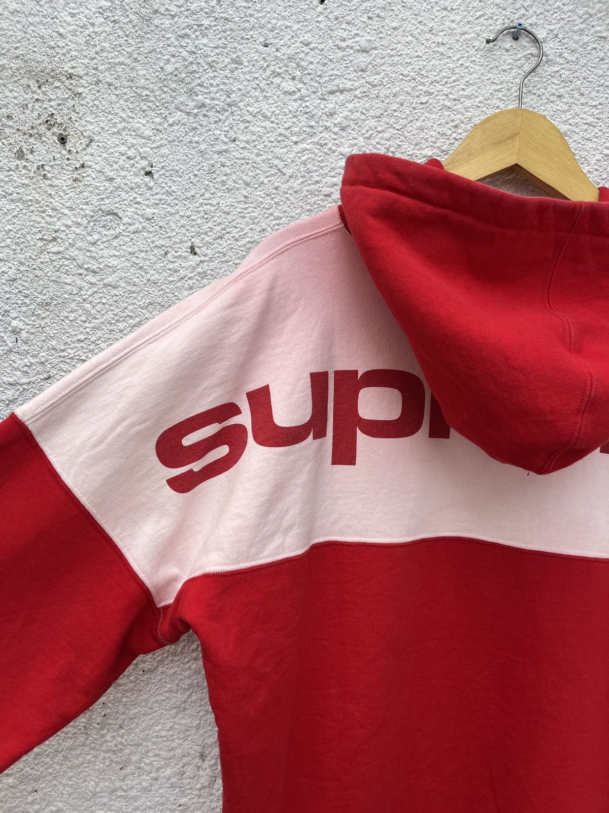 Supreme FW17 Supreme Blocked Two Tone Hoodie Size US L / EU 52-54 / 3 - 14 Thumbnail