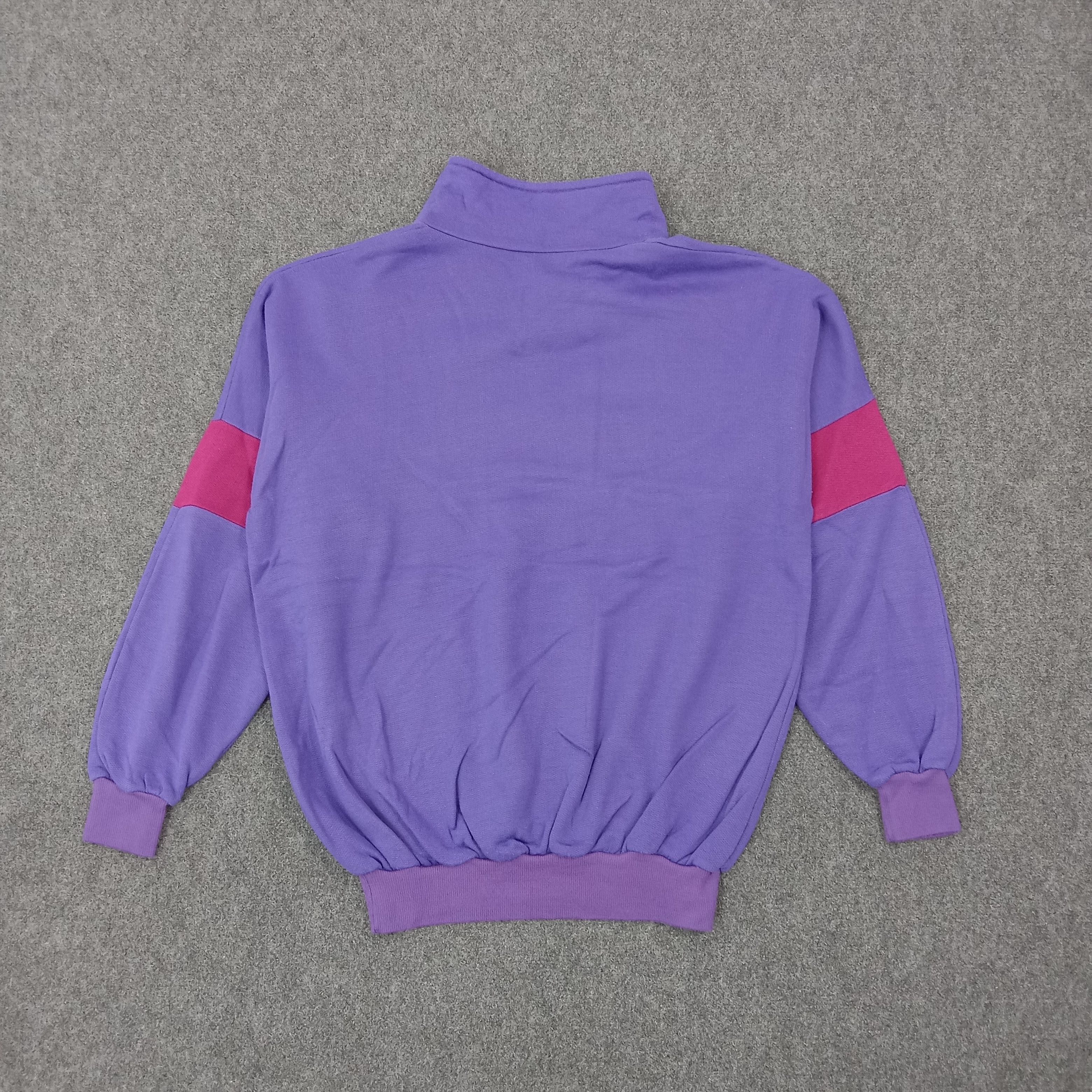 Vintage 90s Blue Ocean Polo Collar Pullover C268N14 Size US L / EU 52-54 / 3 - 6 Thumbnail