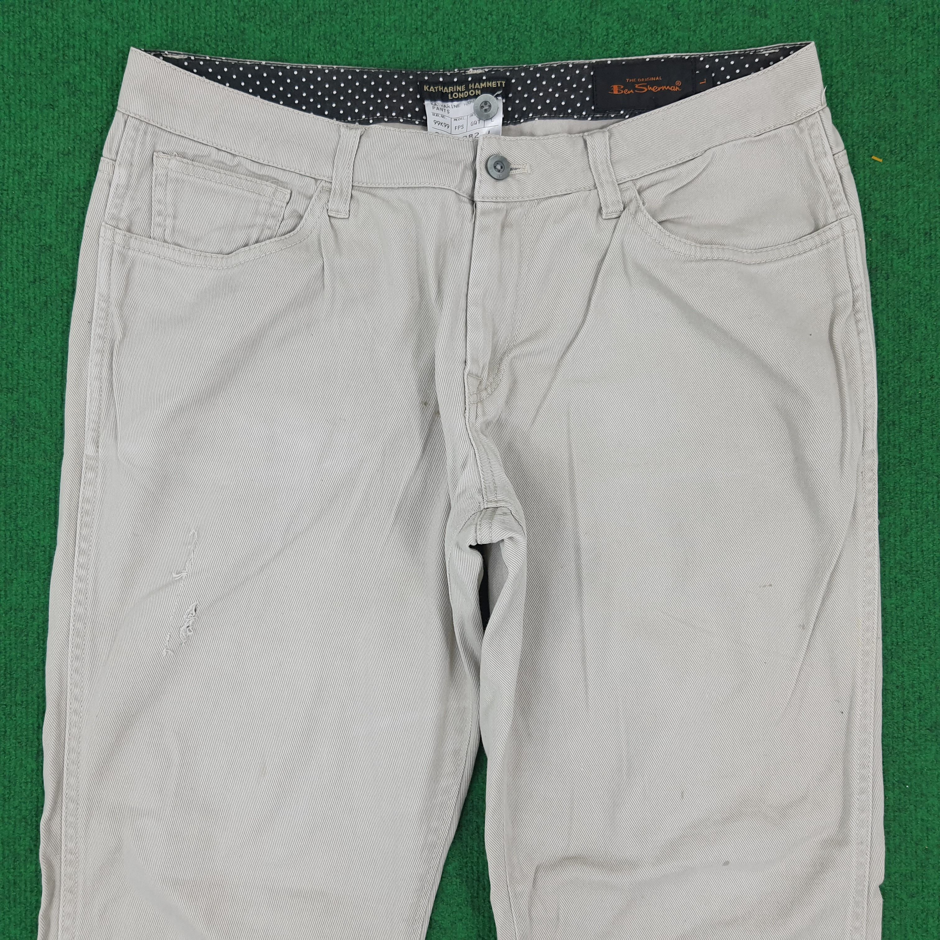 Ben Sherman × Katharine Hamnett London Vintage Katharine Hamnett London x Ben Sherman Casual Pants Size US 33 - 2 Thumbnail