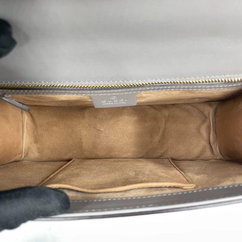 Gucci Gucci Sylvie Shoulder Bag with Gold Detail-2506 Size ONE SIZE - 9 Thumbnail