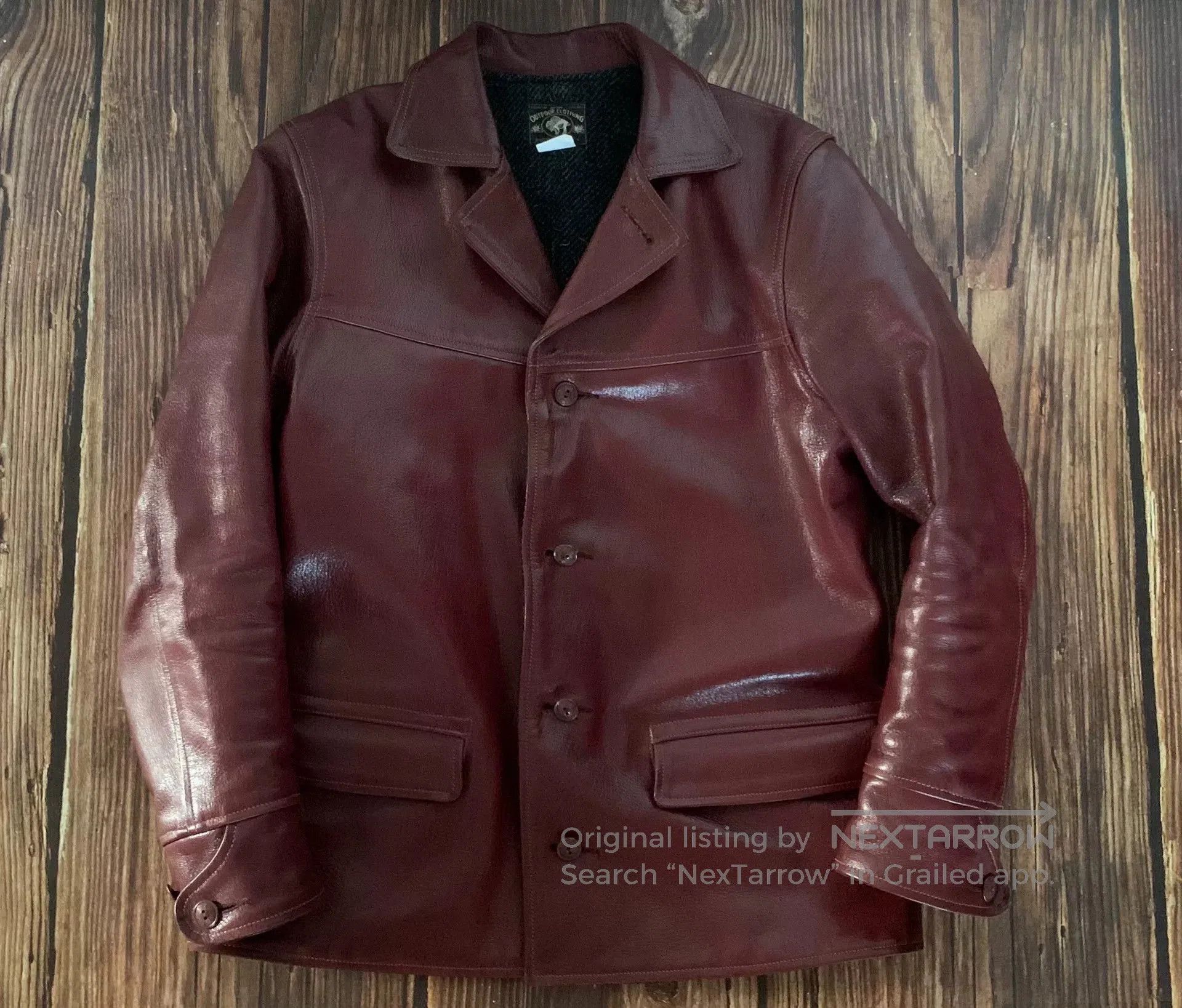 Freewheelers freewheelers burgundy leather jacket. Size US M / EU 48-50 / 2 - 2 Thumbnail