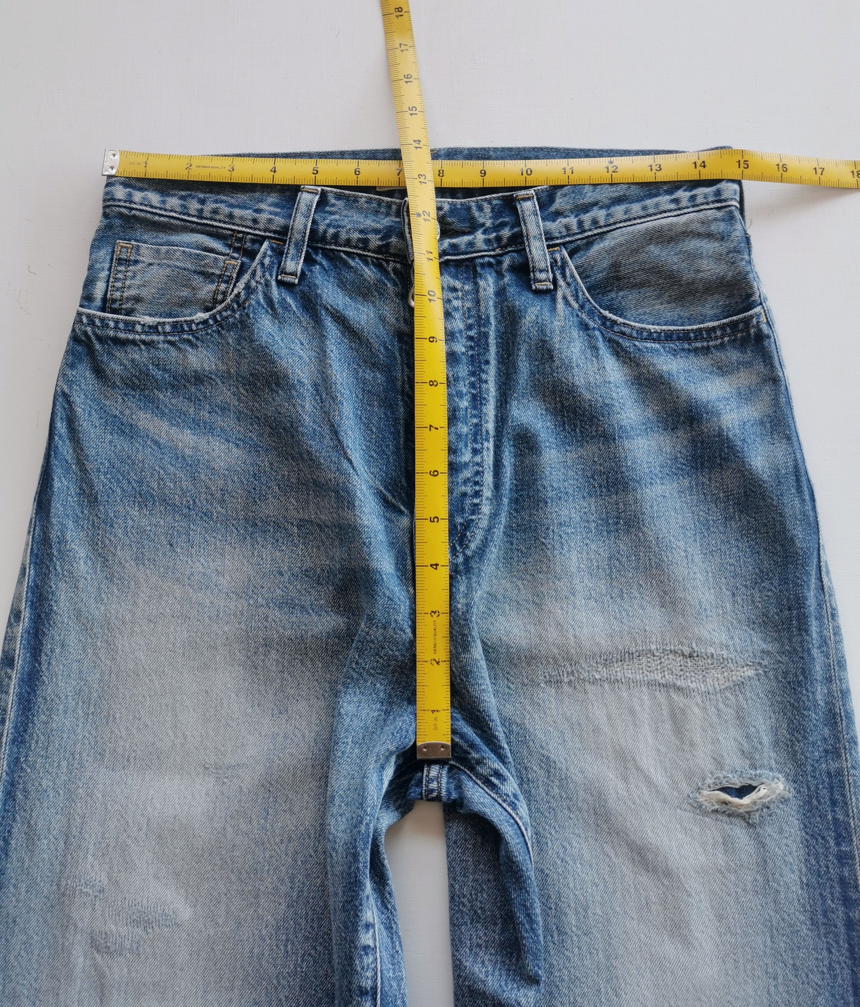 Johnbull Johnbull Selvedge Boro Jeans 30x27 Size US 30 / EU 46 - 6 Thumbnail