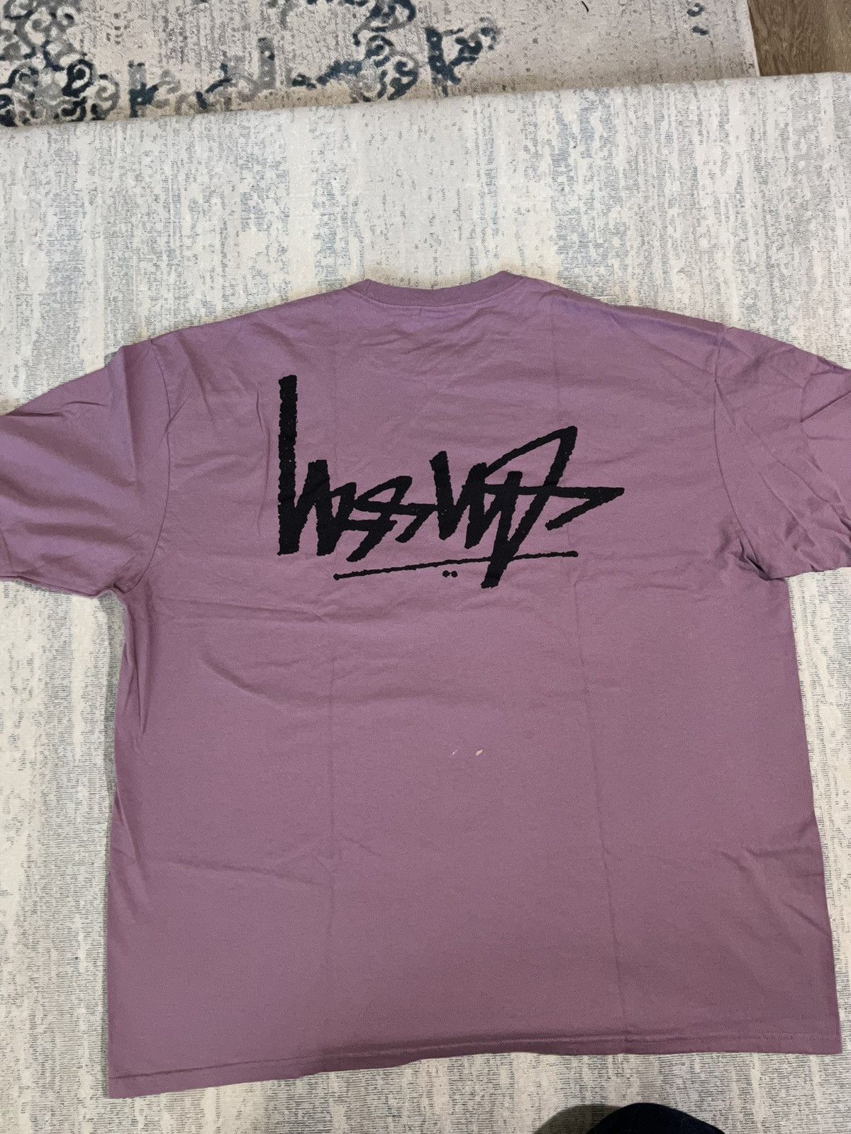 Stussy **RARE** STUSSY FLIPPED LOGO TEE T-SHIRT | Grailed