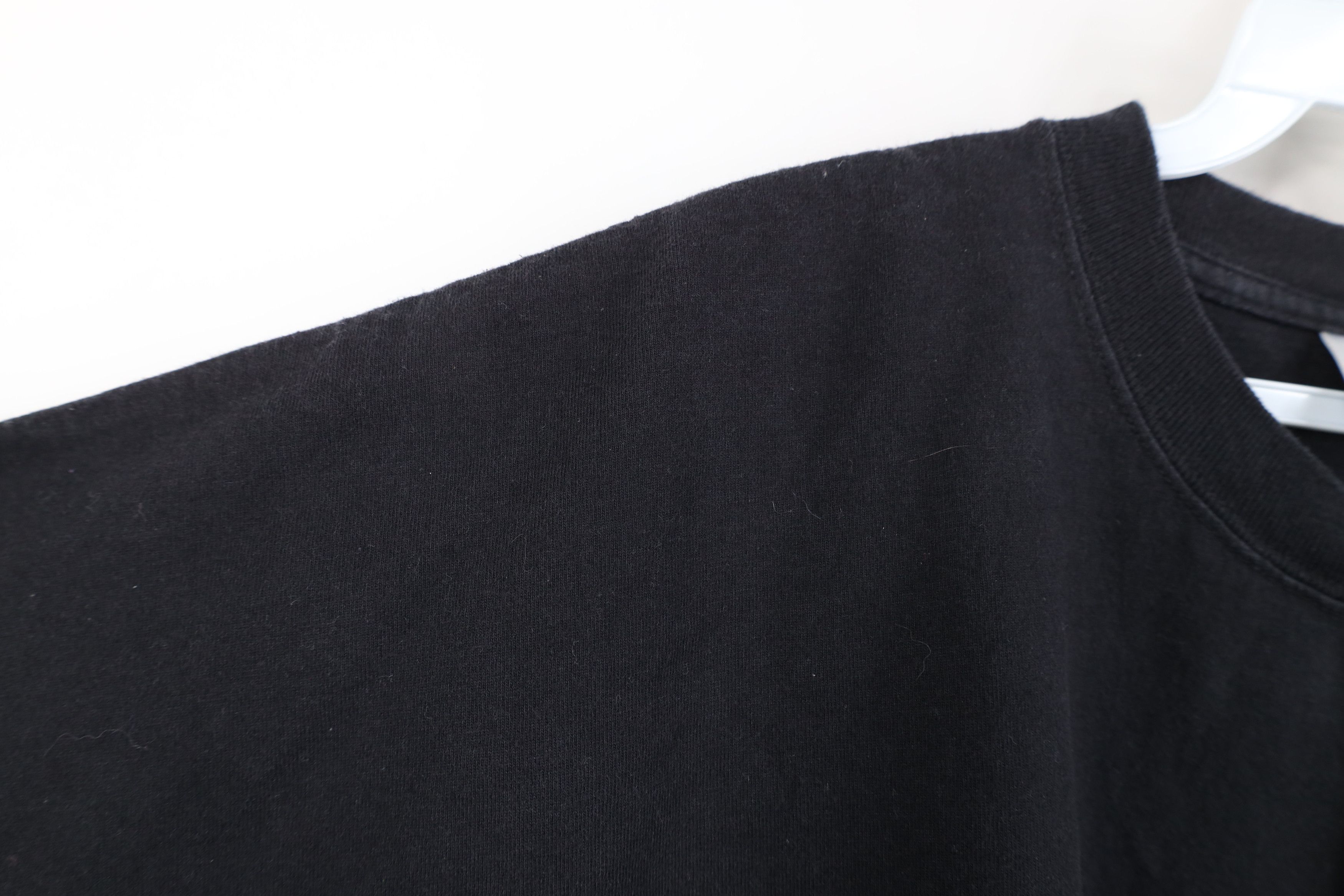 Vintage Vintage 90s Y2K Streetwear Short Sleeve T-Shirt Black Cotton Size US XXL / EU 58 / 5 - 6 Thumbnail