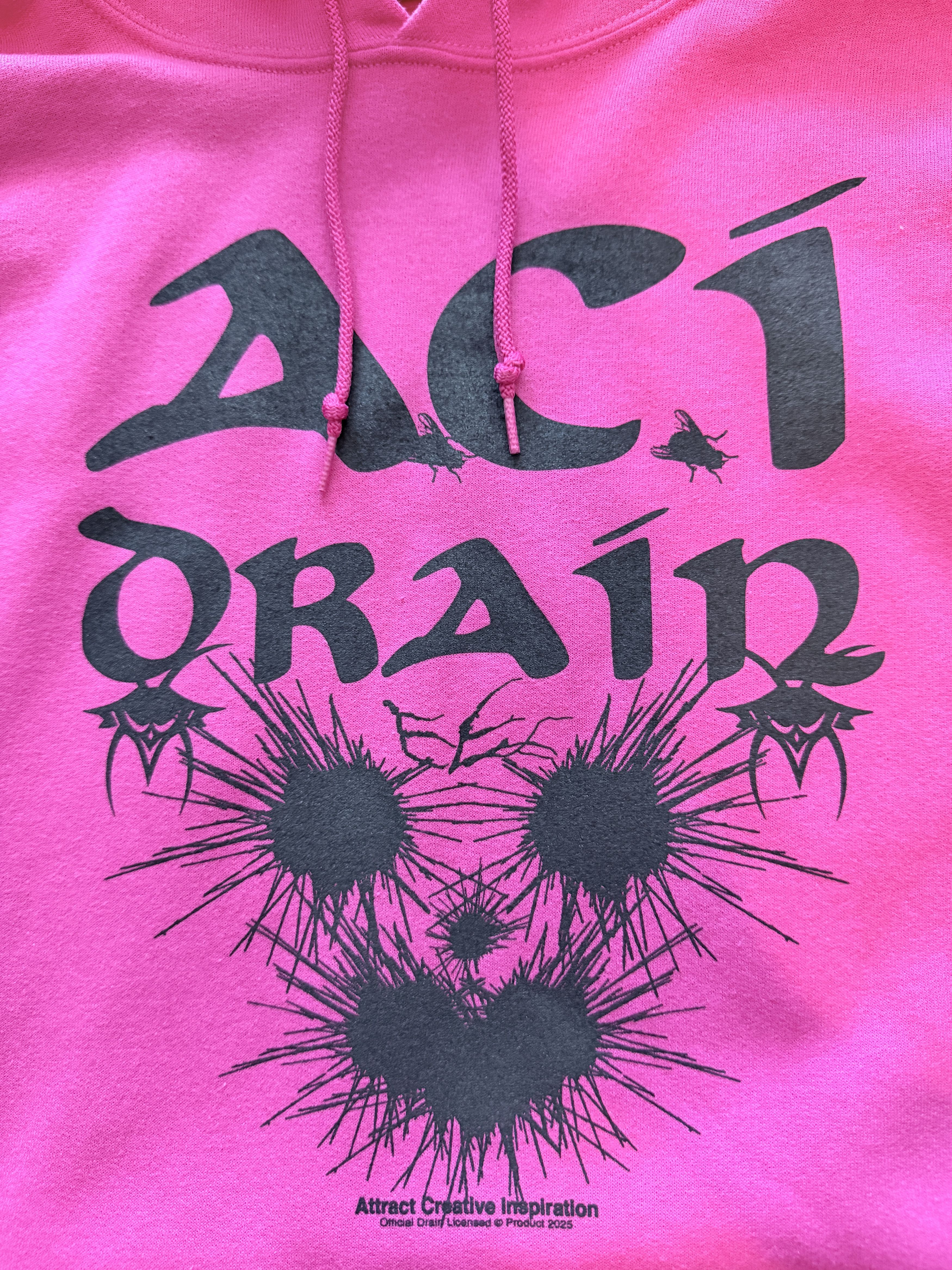 Drain Gang Bladee Acid Rain Martyr Hoodie Pink Size US L / EU 52-54 / 3 - 4 Thumbnail